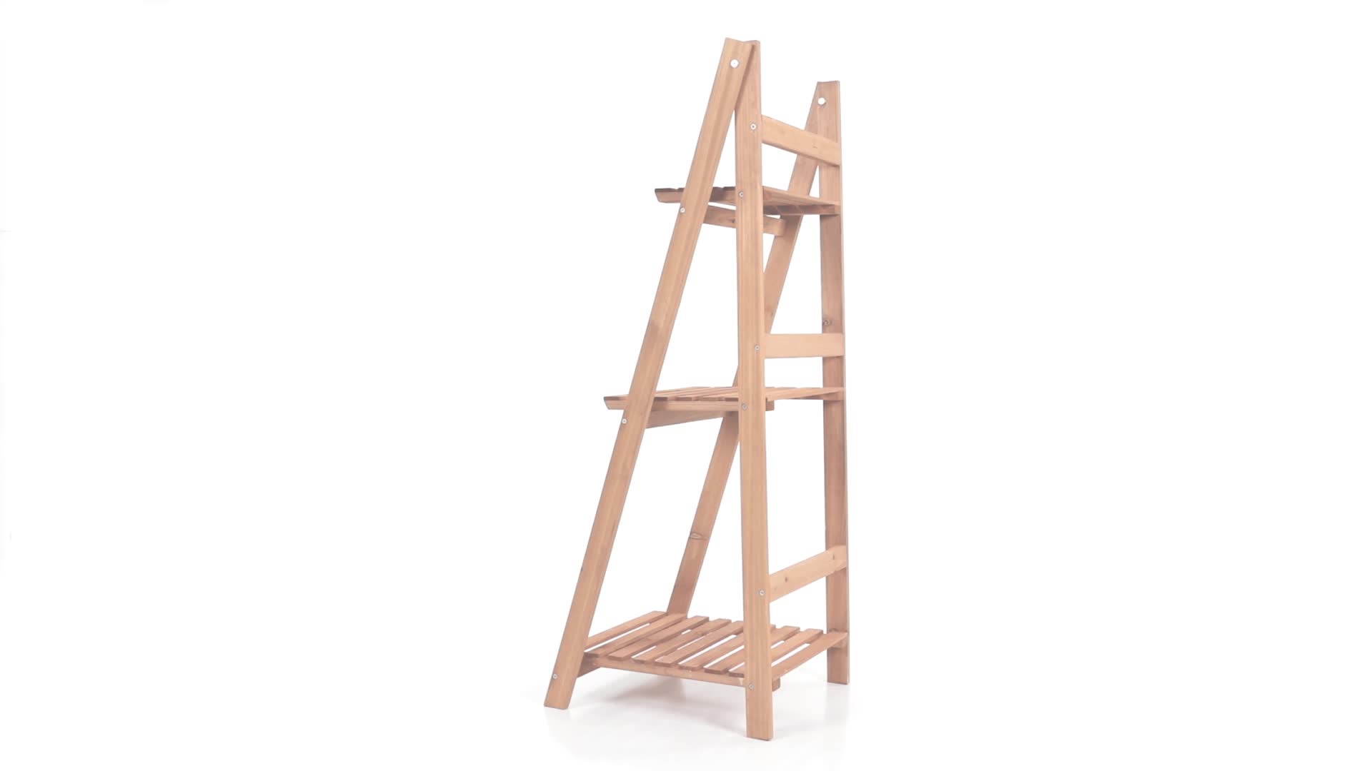 Relaxdays Blumentreppe aus Holz, Blumenständer für innen, Produktbild-Vorschau 7