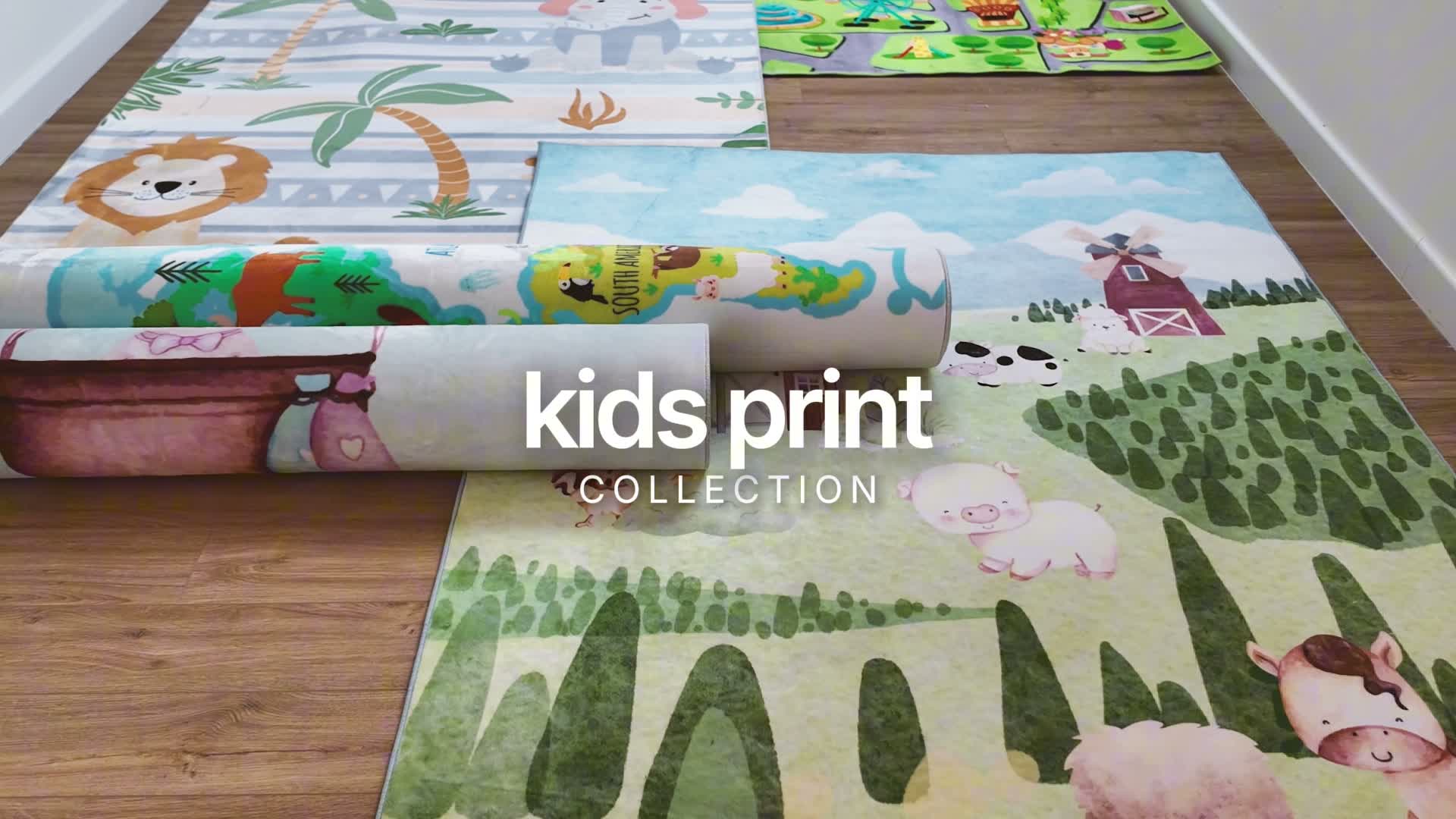 TAPISO KIDS Kinderteppich Rutschhemmend 180 x 250 cm Produktbild-Vorschau 7