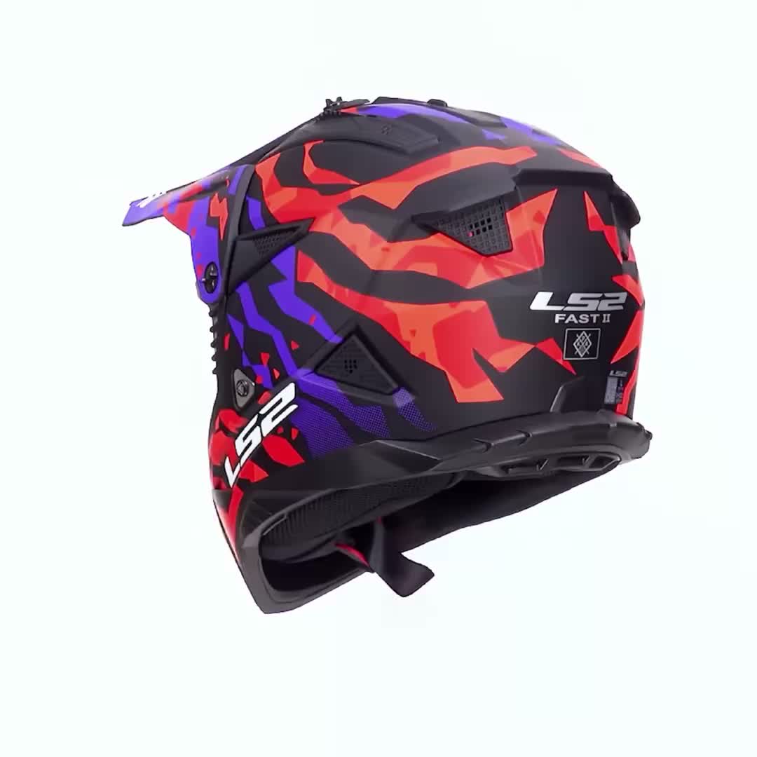 Motocross Helm | LS2 MX708 FAST II | Herren und Damen | ATV Produktbild-Vorschau 7
