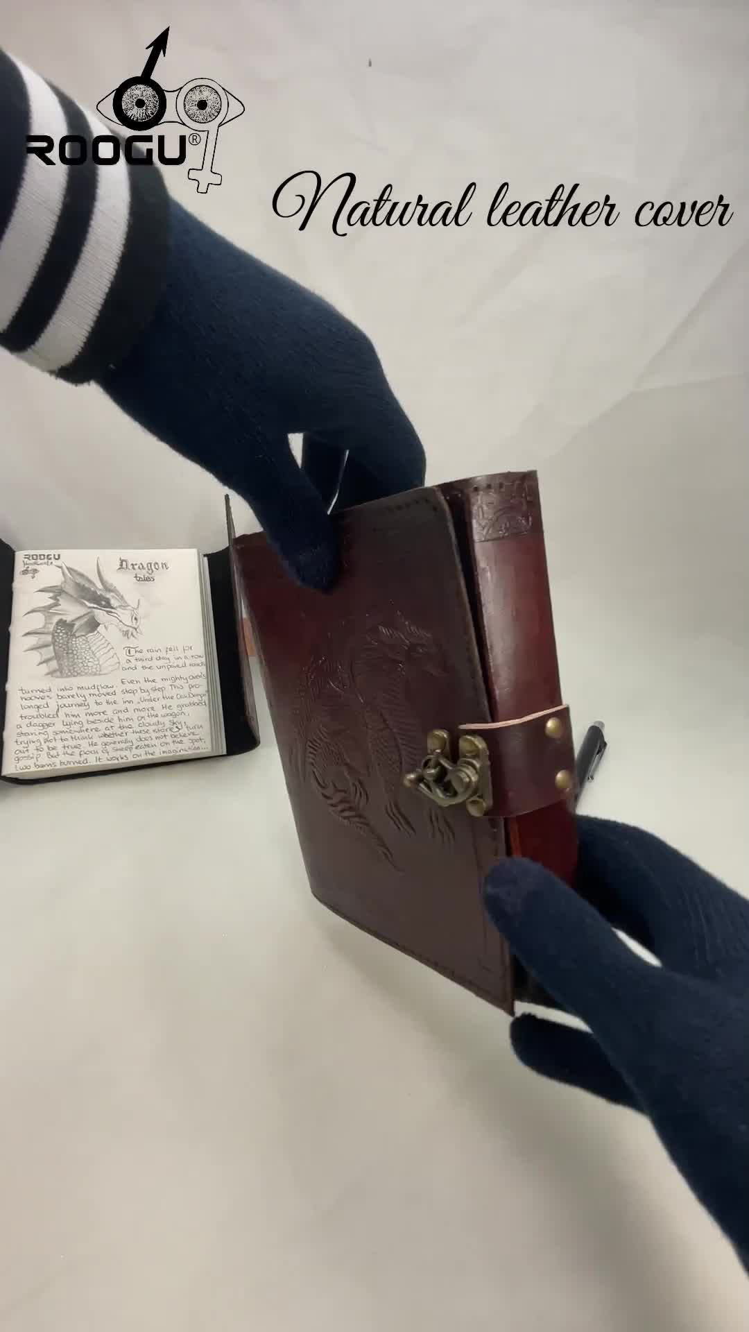 Drachensage * Drache Büffelleder Journal Lederbuch Produktbild-Vorschau 7