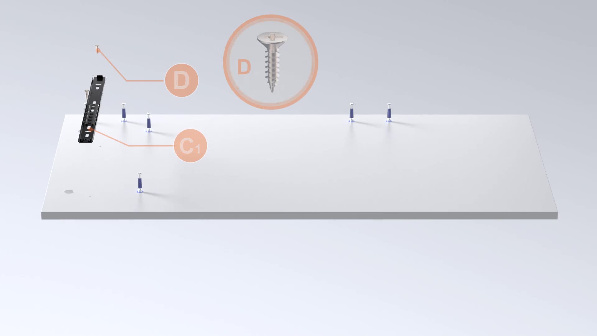 AIORBER Vanity Schminktisch mit LED Spiegel, Schubladen & Produktbild-Vorschau 7