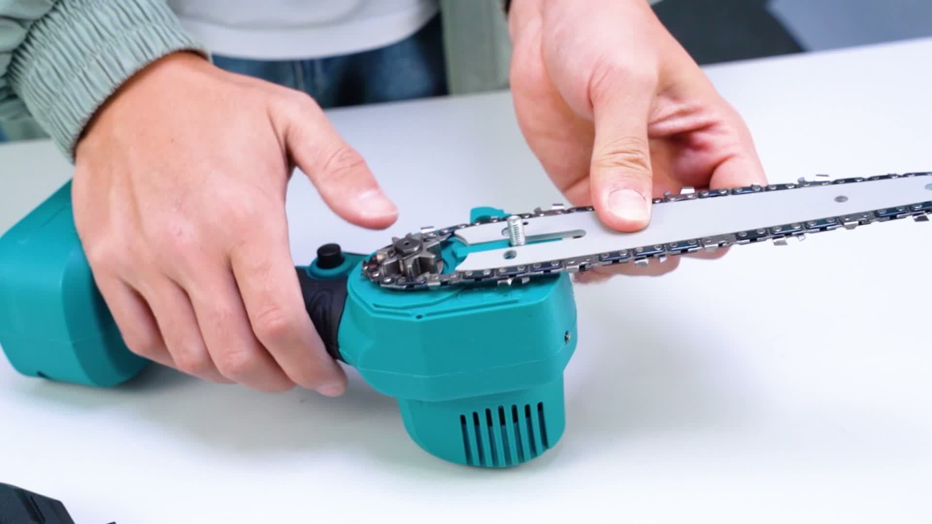 Akku-Hochentaster Astschere 3 in 1 Akku Teleskop Baumschere Produktbild-Vorschau 7