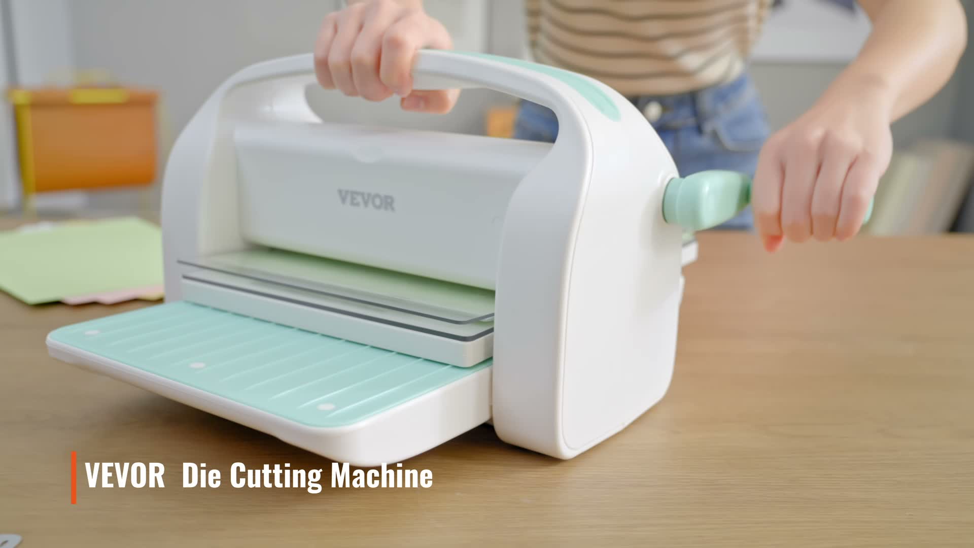 VEVOR Stanz- und Prägemaschine Scrapbooking Prägemaschine Produktbild-Vorschau 7