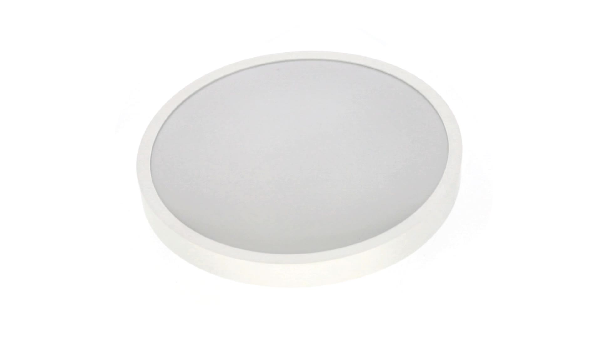 Plafon LED PERETI 18W biały pierścień 29,5cm, 3000K barwa Podgląd zdjęcia produktu 7