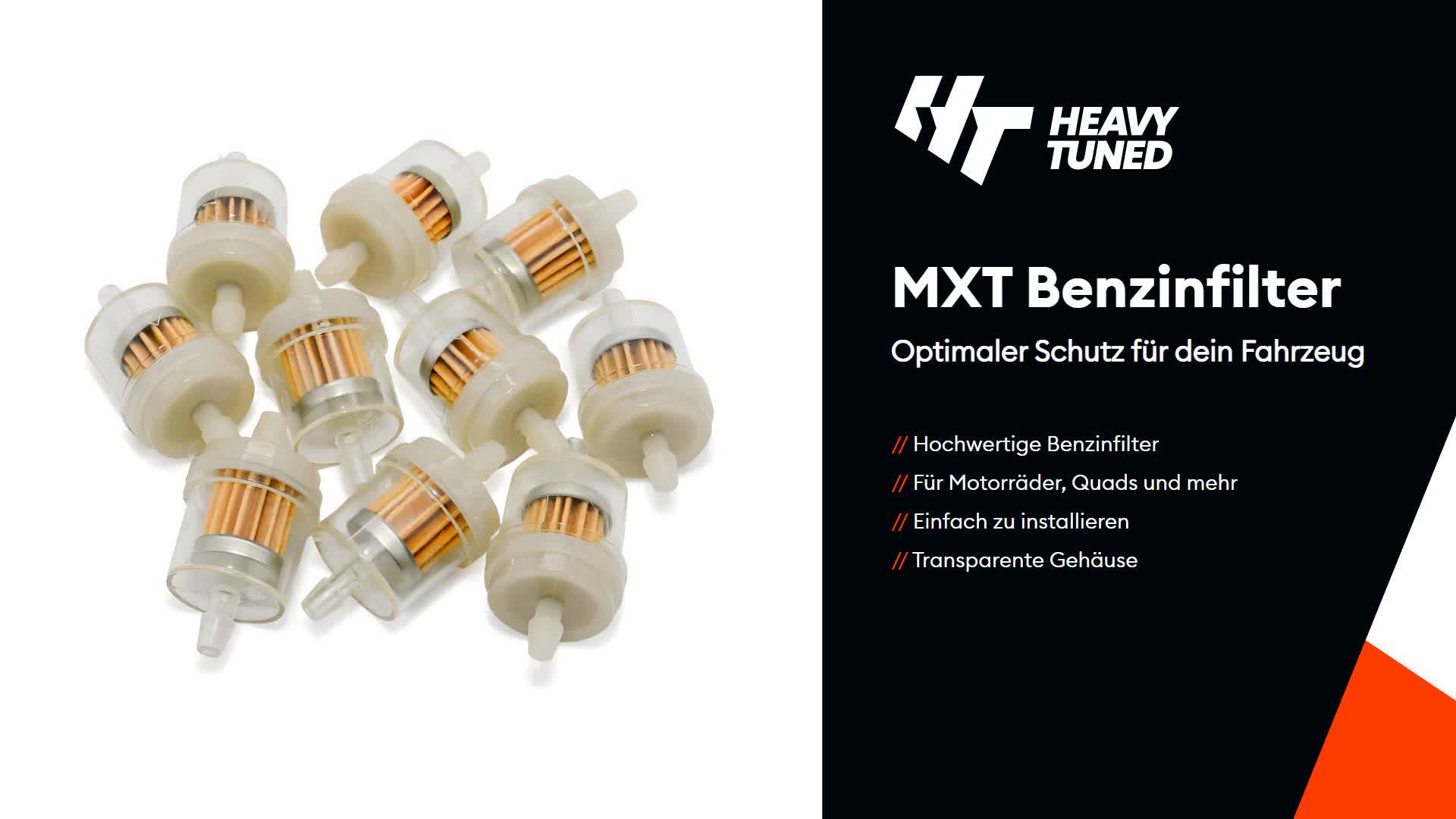 Maxtuned 10x Benzinfilter / Kraftstofffilter universal 6 mm Produktbild-Vorschau 7