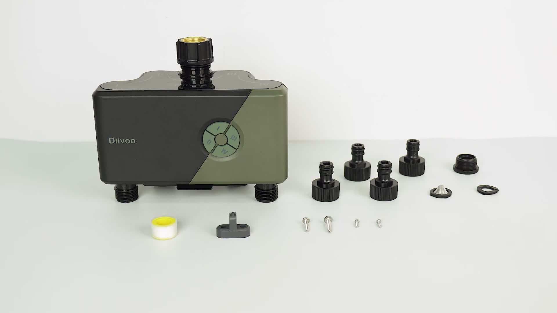 Diivoo Bewässerungscomputer WLAN 4 Ausgänge Automatische Produktbild-Vorschau 7
