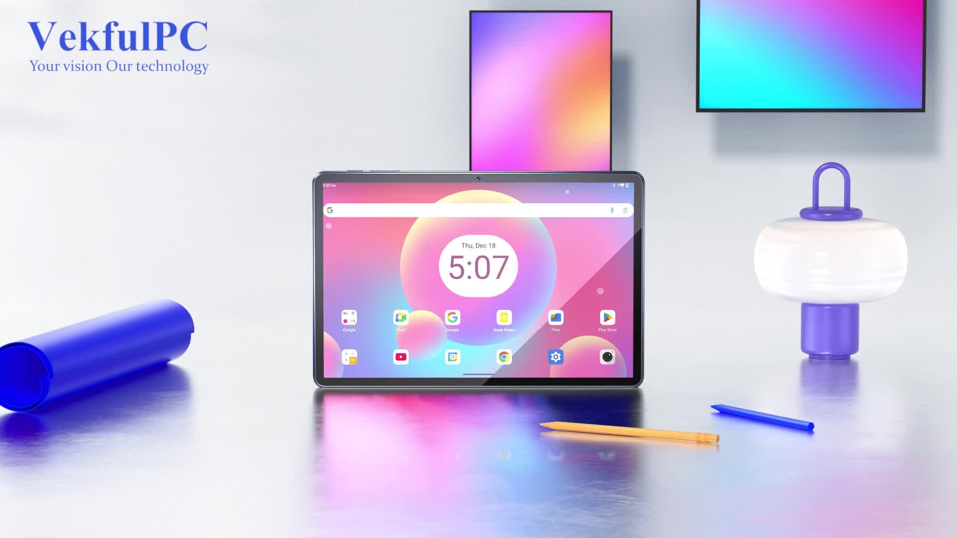 VEKFULPC T50 11 Zoll Tablet,Android 16 mit Gemini AI, Produktbild-Vorschau 7