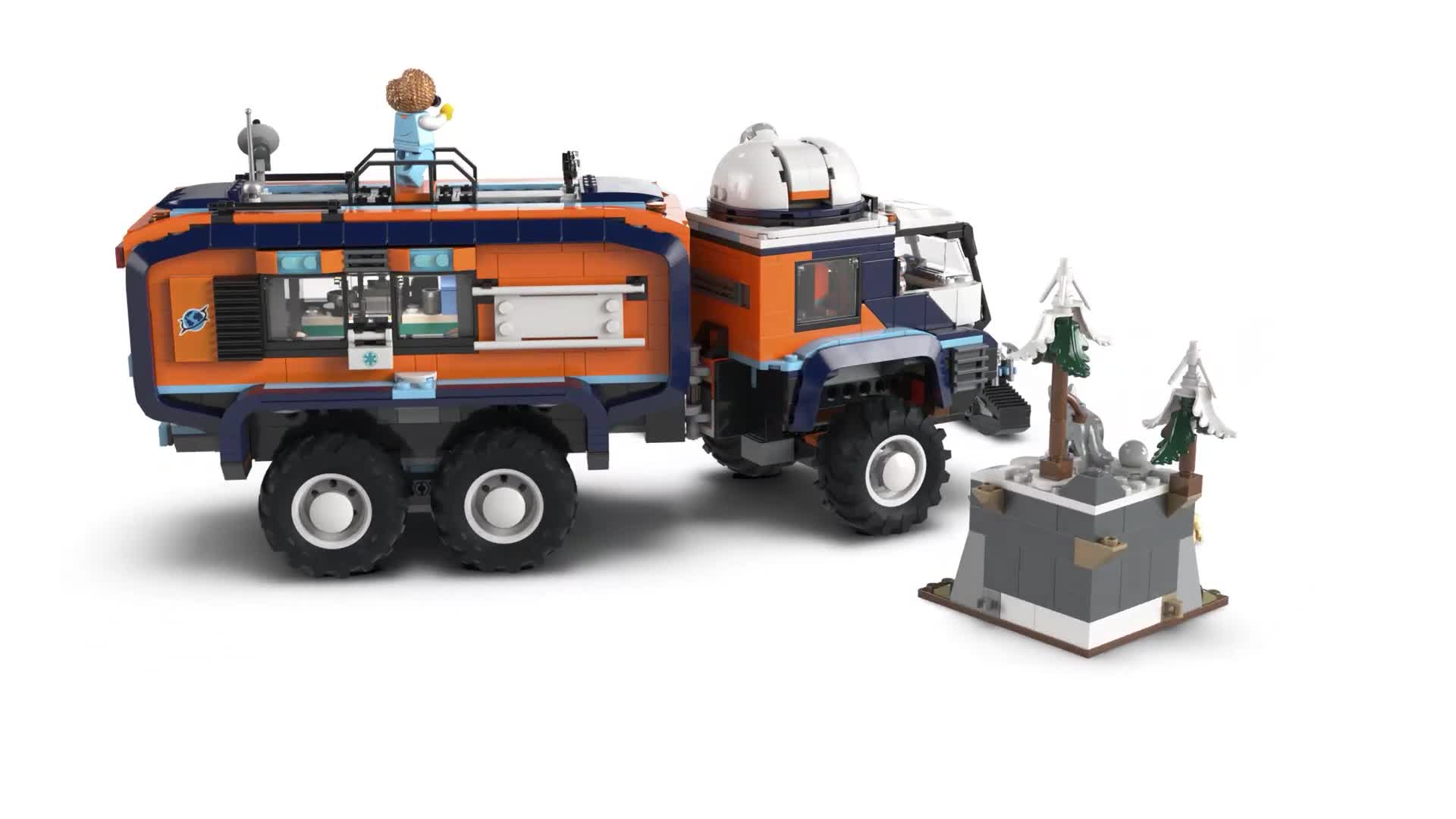 LEGO City Arktis-Truck mit Labor – Bau- und Spielset – Produktbild-Vorschau 7