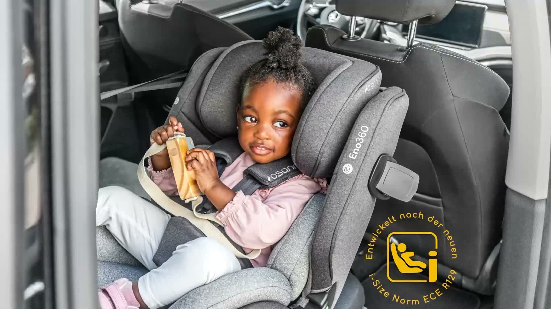 Osann Eno360 2, Kindersitz 360 drehbar mit Isofix 40-150 Produktbild-Vorschau 7