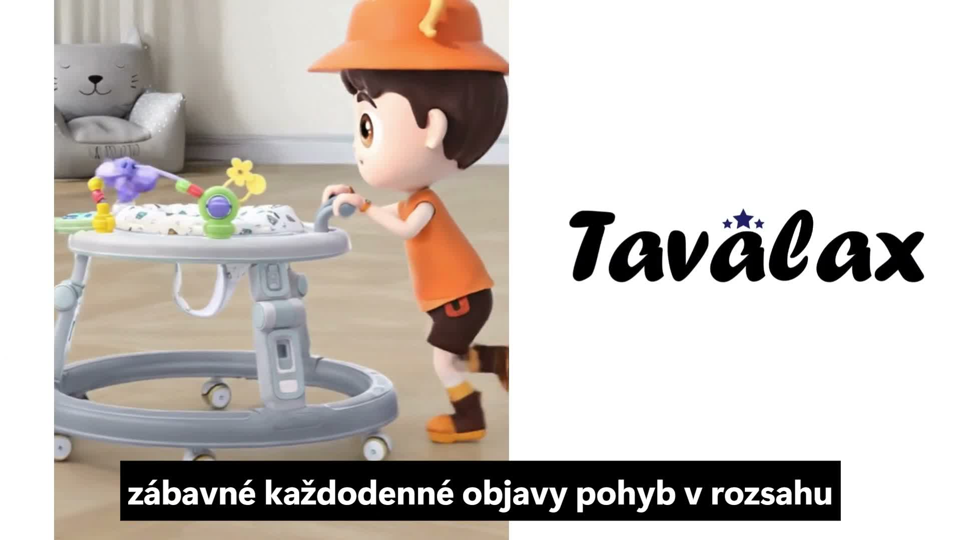 Tavalax detské chodítko - s hudobným a hracím panelom, so Náhľad obrázku produktu 7