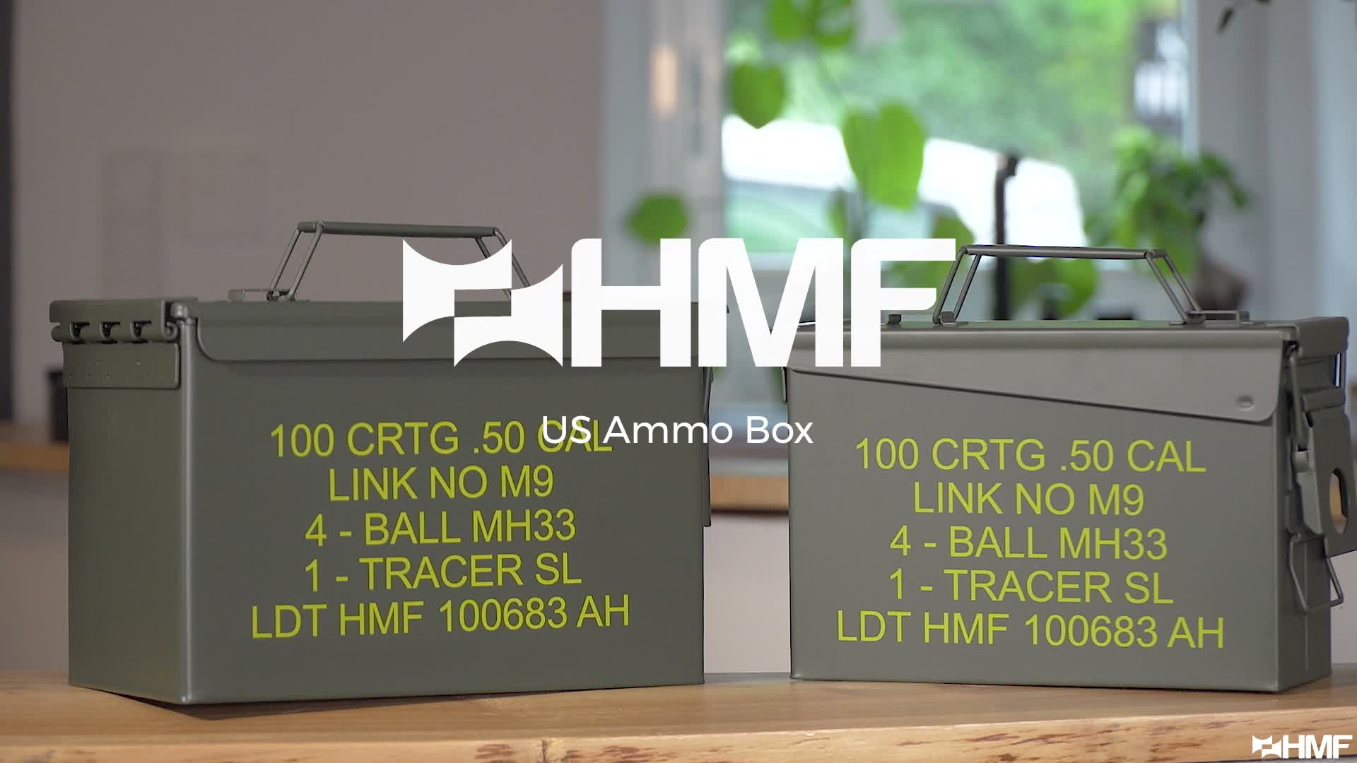 HMF Metallbox, US Ammo Box mit Schwerlastverriegelung, 30 x Produktbild-Vorschau 7