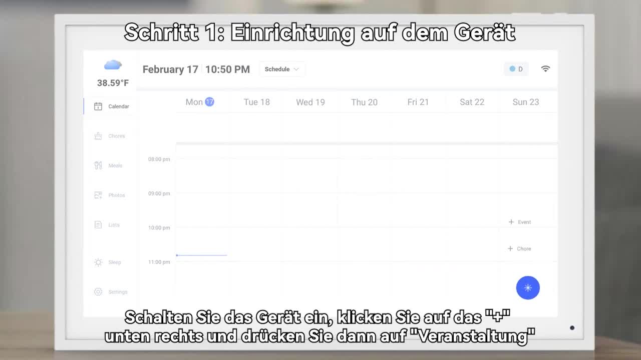 TABWEE P10 10,1 Zoll Digitaler Kalender und Desktop Produktbild-Vorschau 7