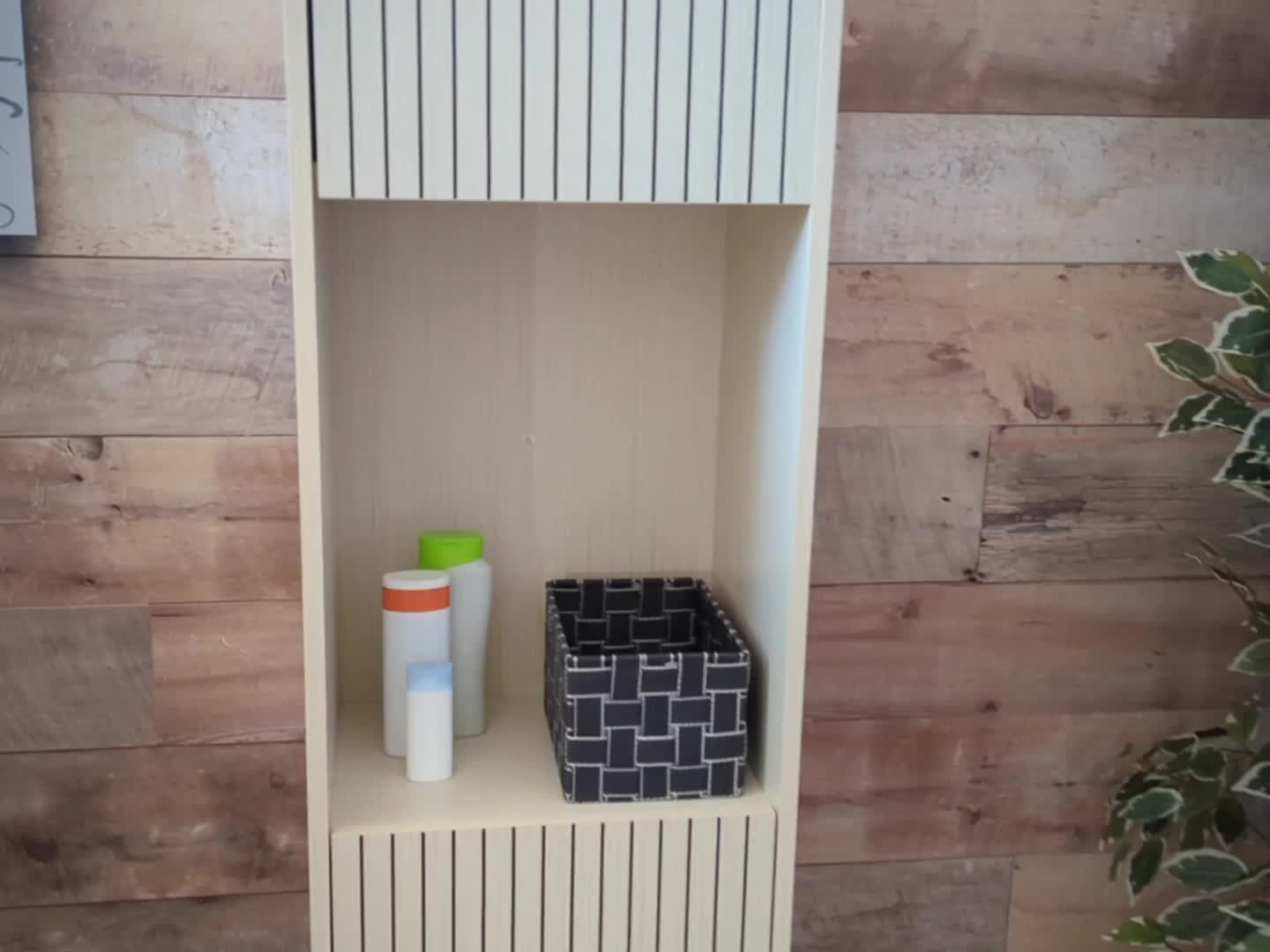 Hochschrank MCW-O42, Badschrank Badregal Badezimmer Produktbild-Vorschau 7