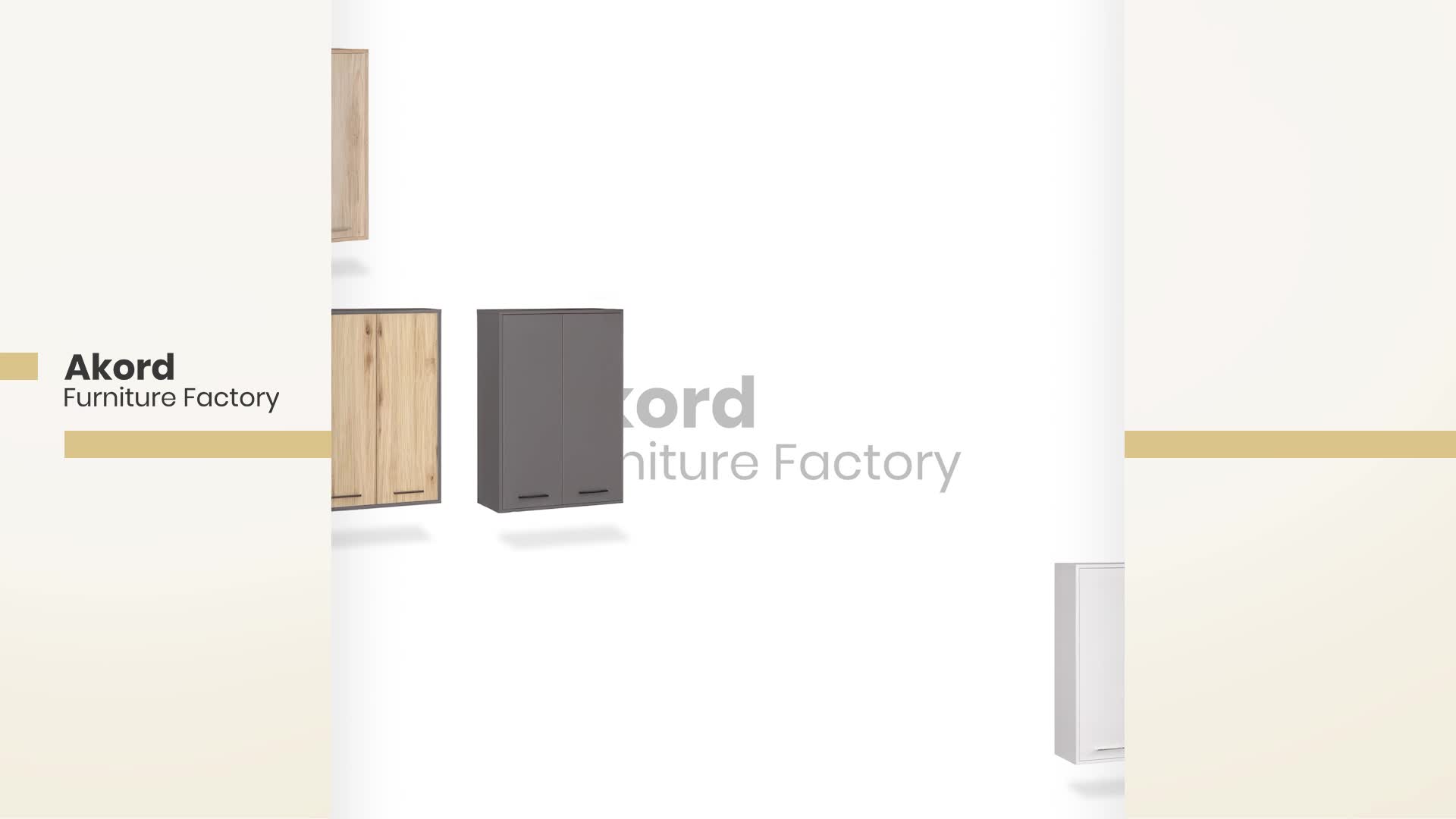 Akord Wandschrank 2-Türig Weiß 64X30X94 Cm Produktbild-Vorschau 7