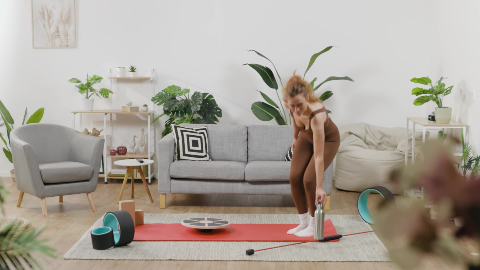 Relaxdays Balance Board, Anfänger & Fortgeschrittene, HxD: Produktbild-Vorschau 7
