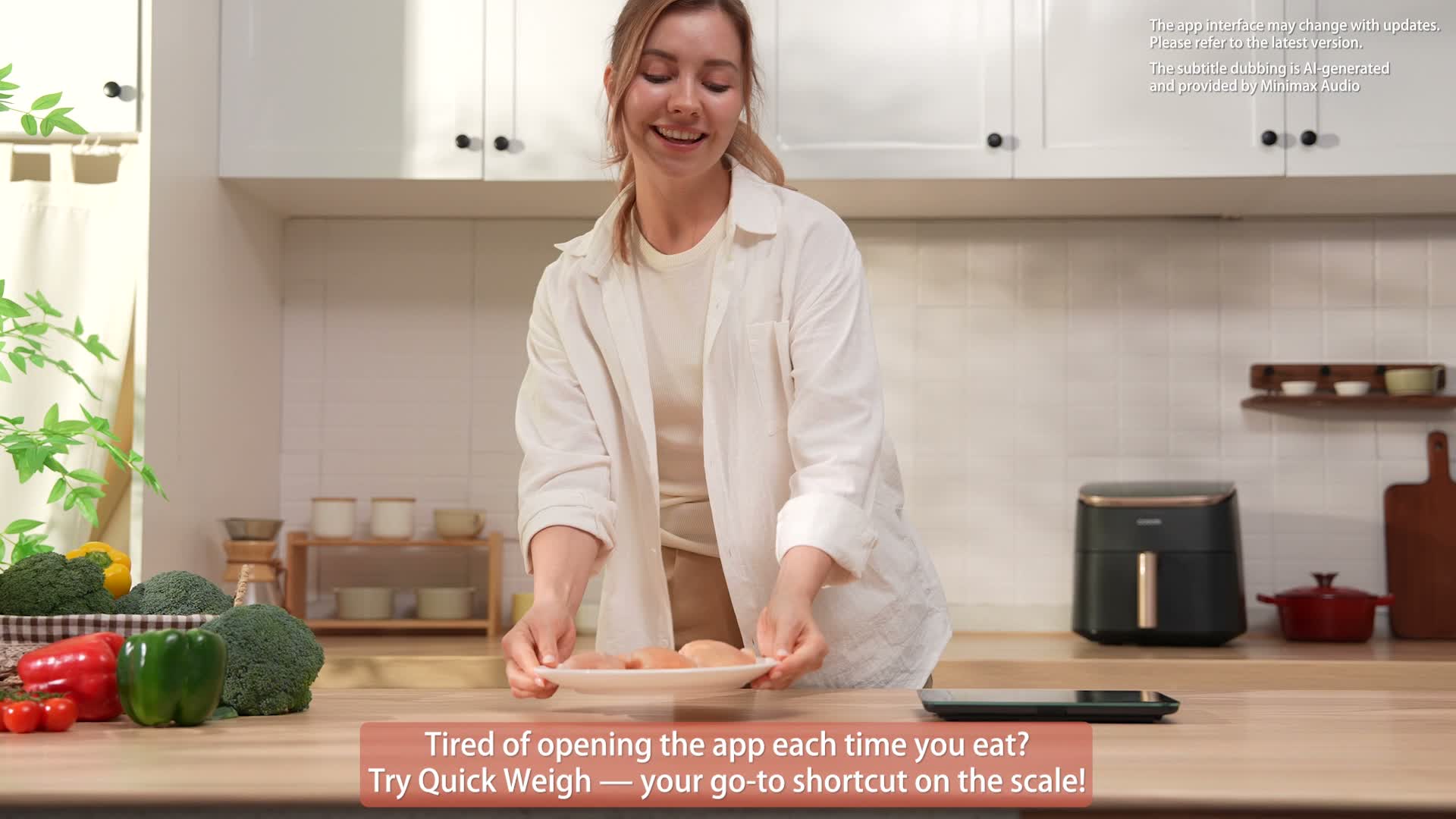 COSORI Smart Ernährungswaage mit App & TFT-Display 5kg Produktbild-Vorschau 7