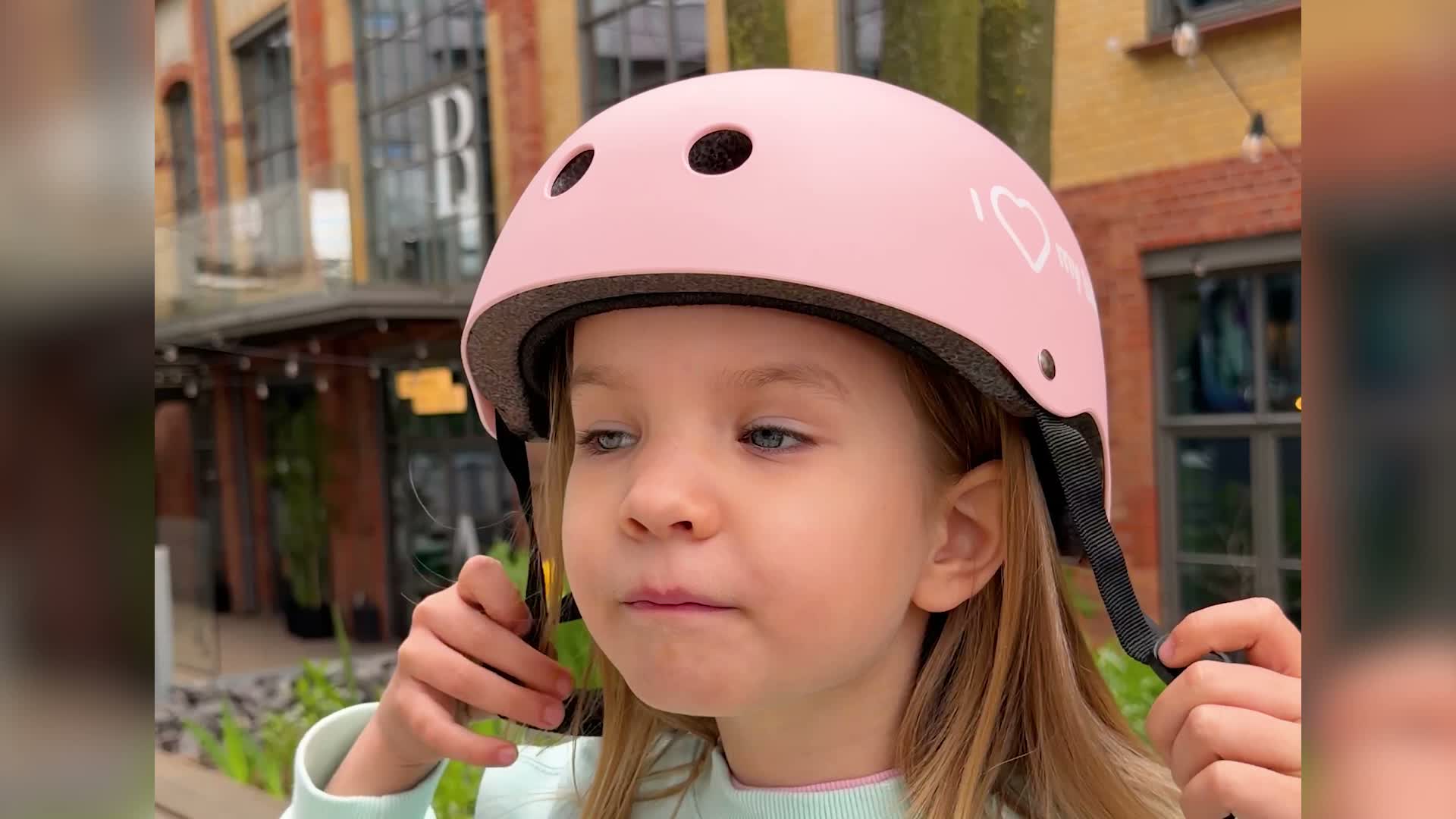 Kask rowerowy dla dzieci „I love my bike” rozmiar M (54–58 Podgląd zdjęcia produktu 7