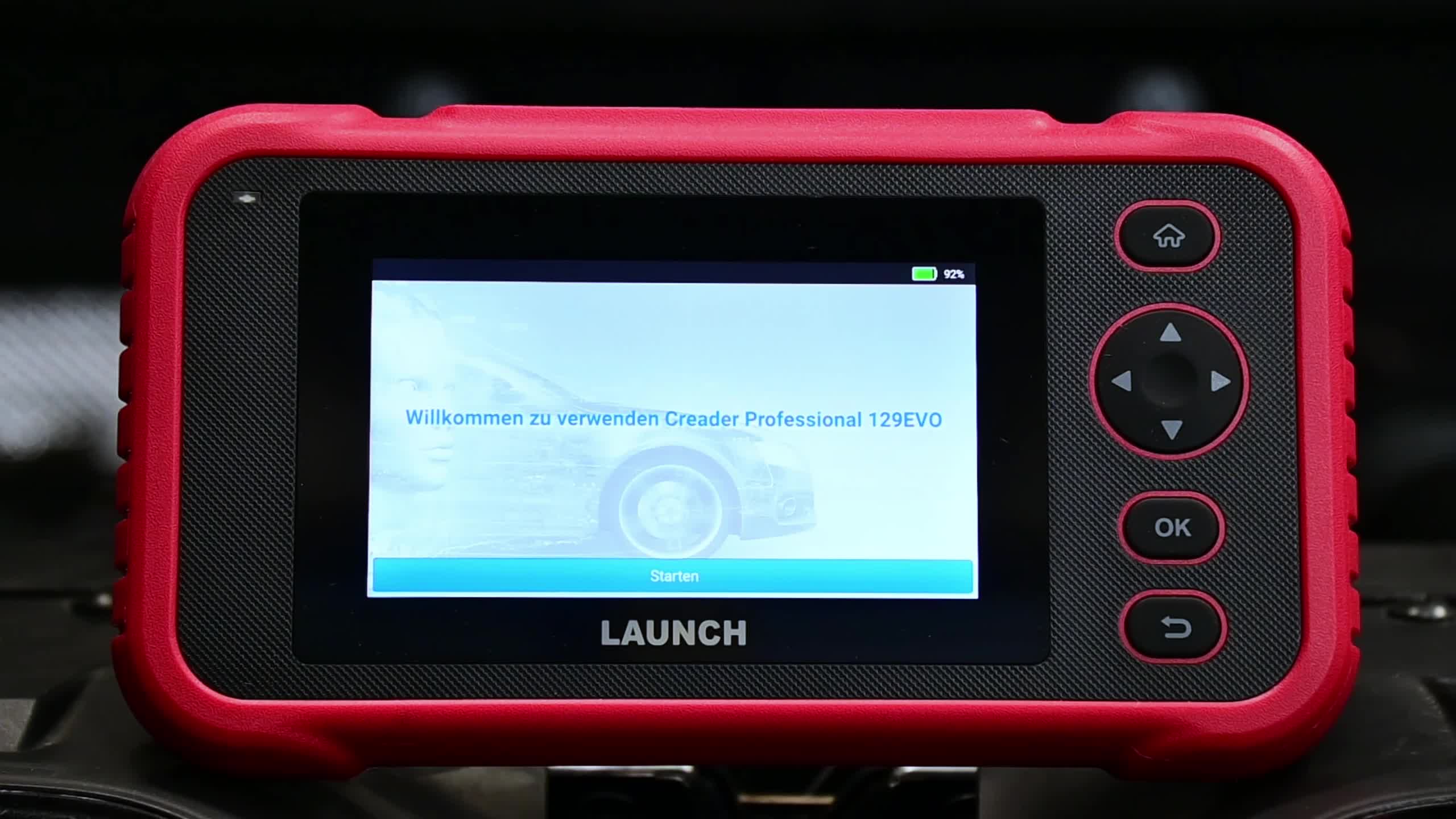 LAUNCH CRP 129 EVO+ OBD2 Diagnosegerät – 4 Systeme (Motor, ABS, SRS, Getriebe) + 13 Servicefunktionen – WiFi-Update – Für EU-Fahrzeuge