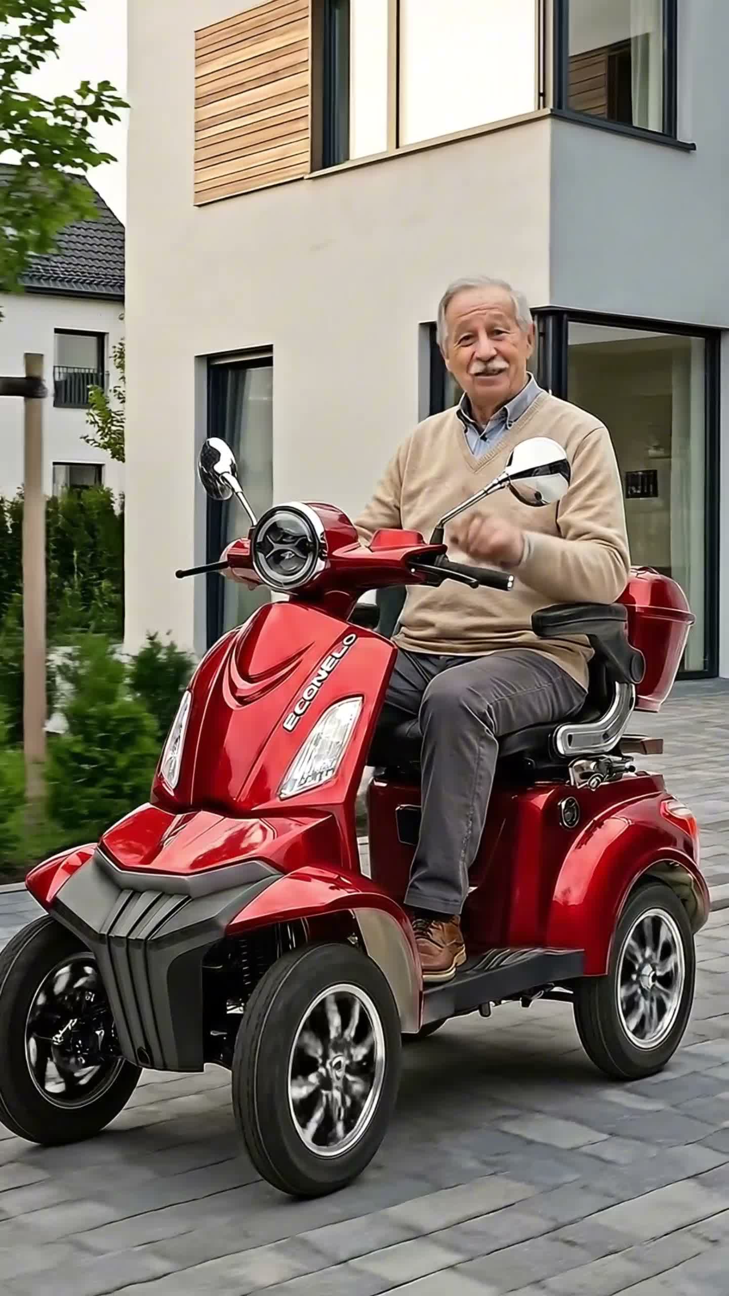 E-Seniorenmobil MAXXI 4.0 - Blei Akku - 1000W - 25 km/h - Produktbild-Vorschau 7