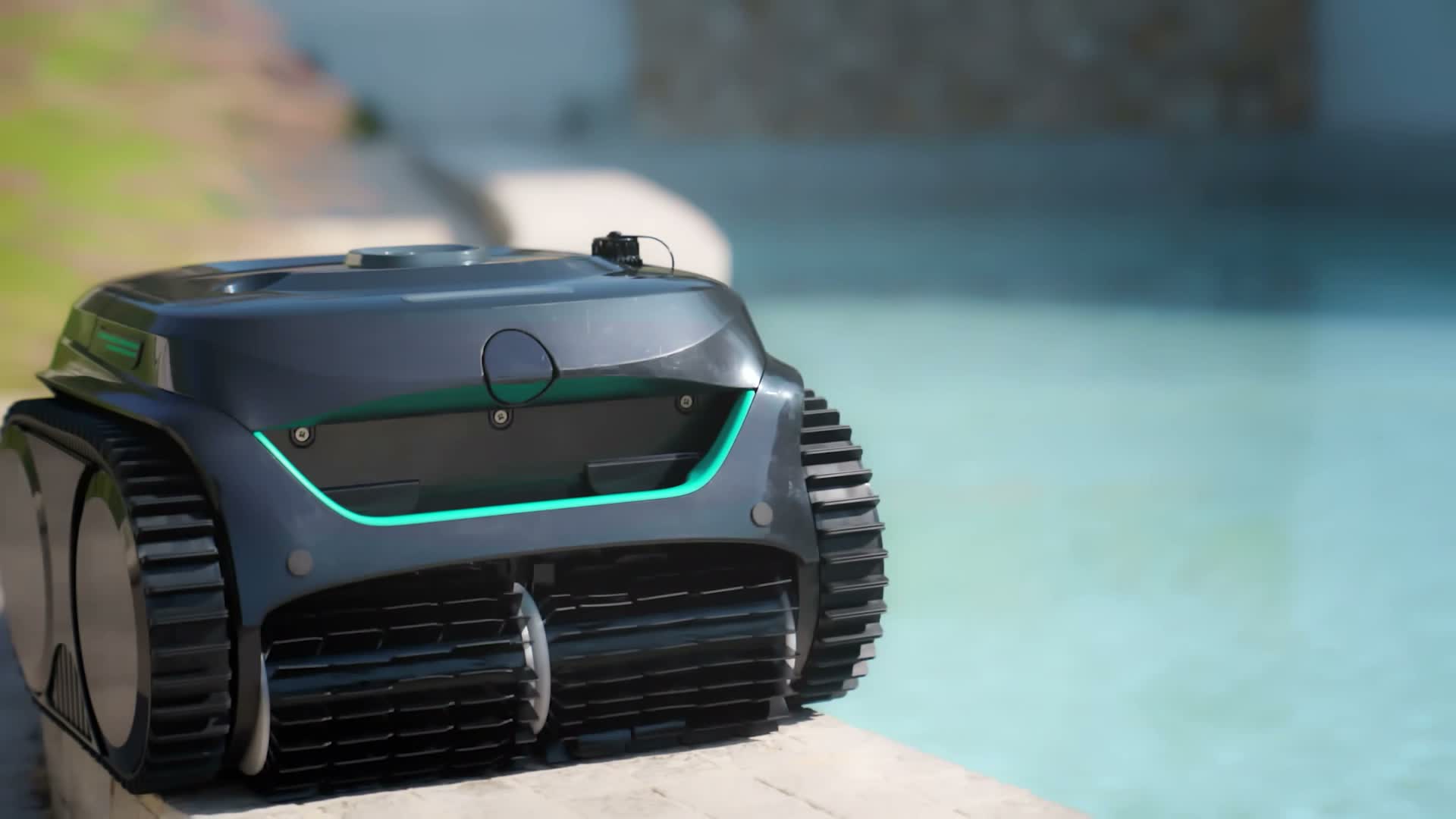 WYBOT C2 Kabelloser Poolroboter mit App-Steuerung Schwarz, Produktbild-Vorschau 7