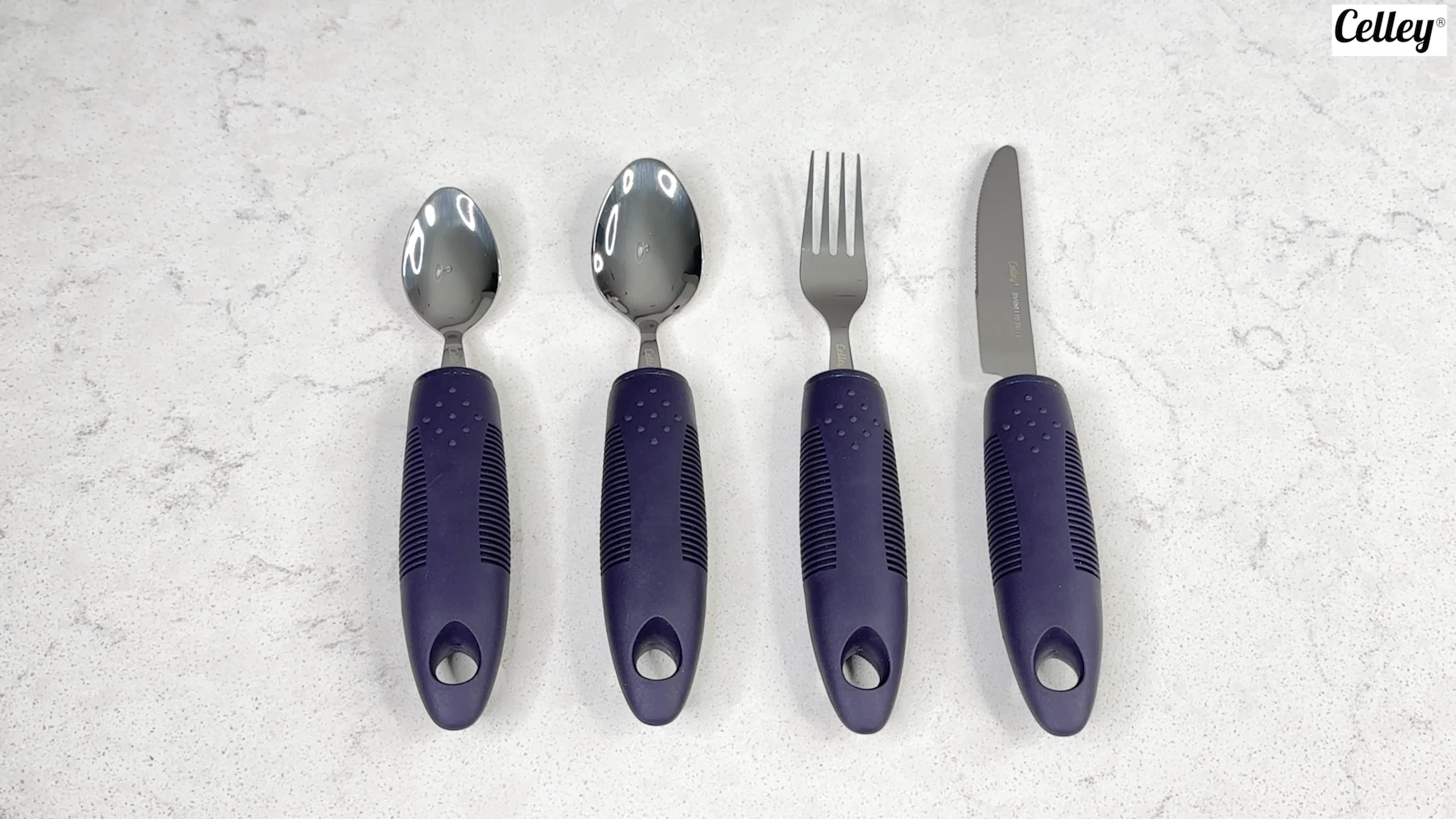 Celley Ergonomisches Besteck für Senioren und Menschen mit Produktbild-Vorschau 7