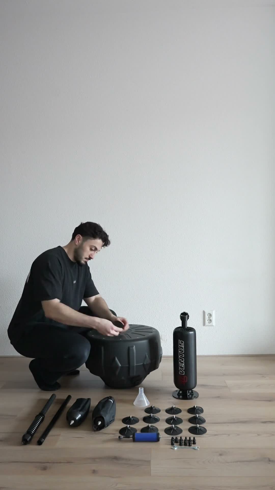 Inventus Reflexný Boxovací Vak 150‑200 cm – Nastaviteľný Náhľad obrázku produktu 7