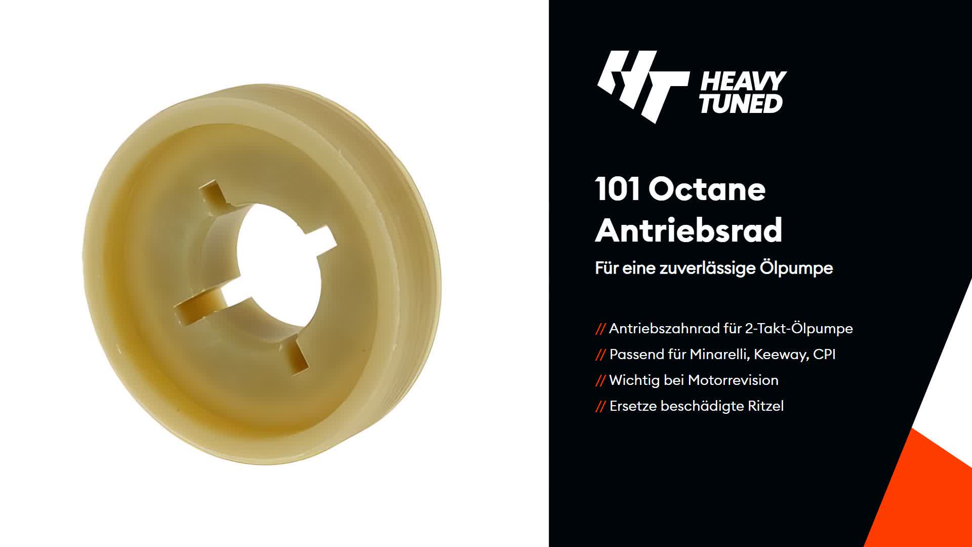 101-Octane Antriebsrad Ölpumpe Ritzel kompatibel mit Yamaha Produktbild-Vorschau 4