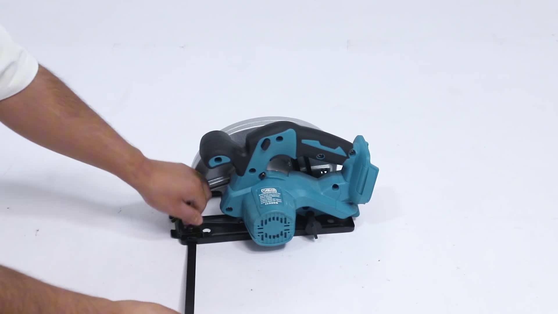 Akku-Handkreissäge 21V 2000W Brushless, 125mm Mini Produktbild-Vorschau 7