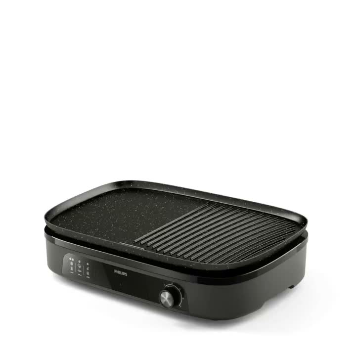 Philips Tischgrill 3000 Series, 2400W, Temperaturkontrolle, Produktbild-Vorschau 6