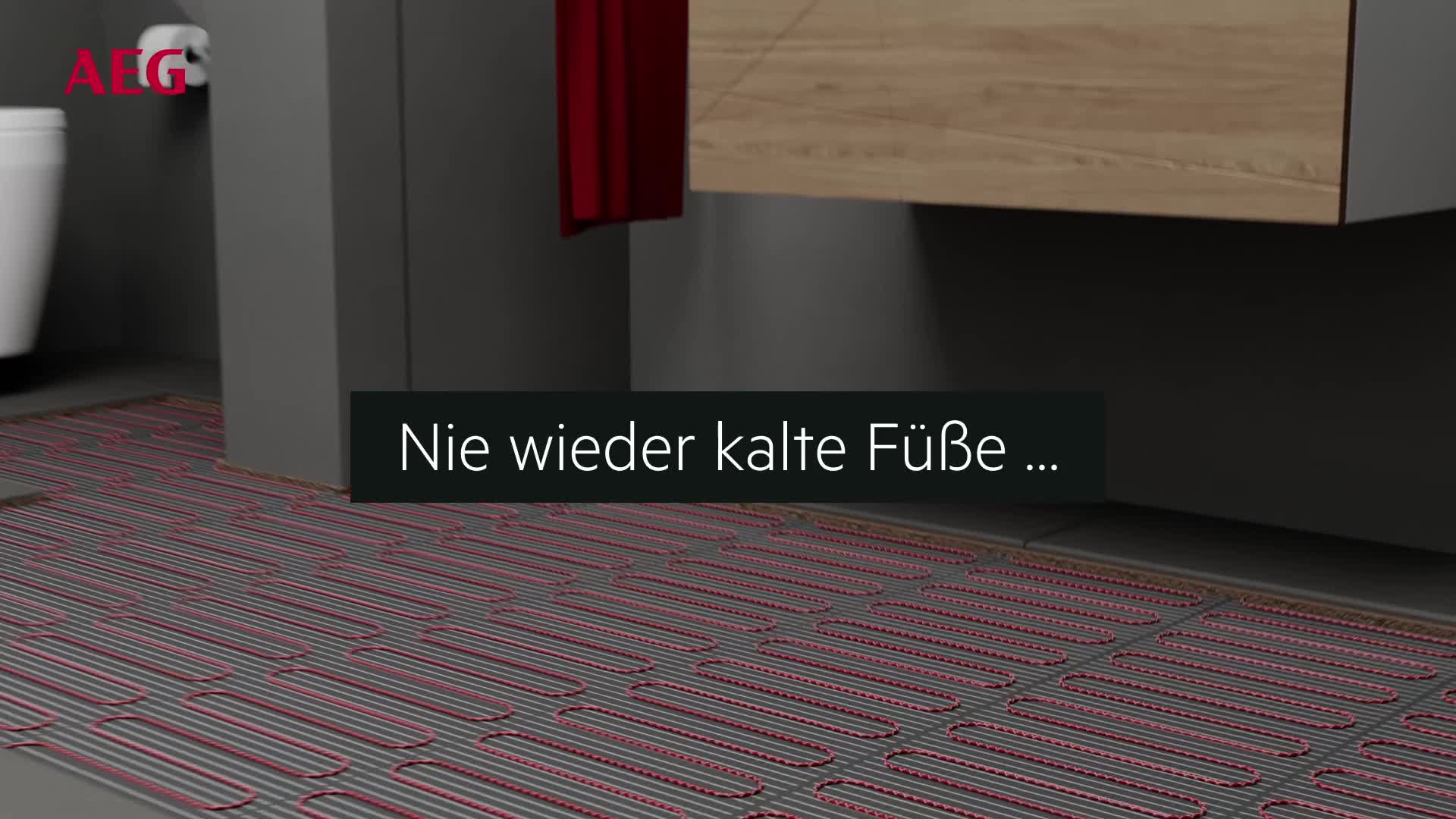 AEG elektrische Fußbodenheizung, 5 m², 200 W/m², Turbo Produktbild-Vorschau 7
