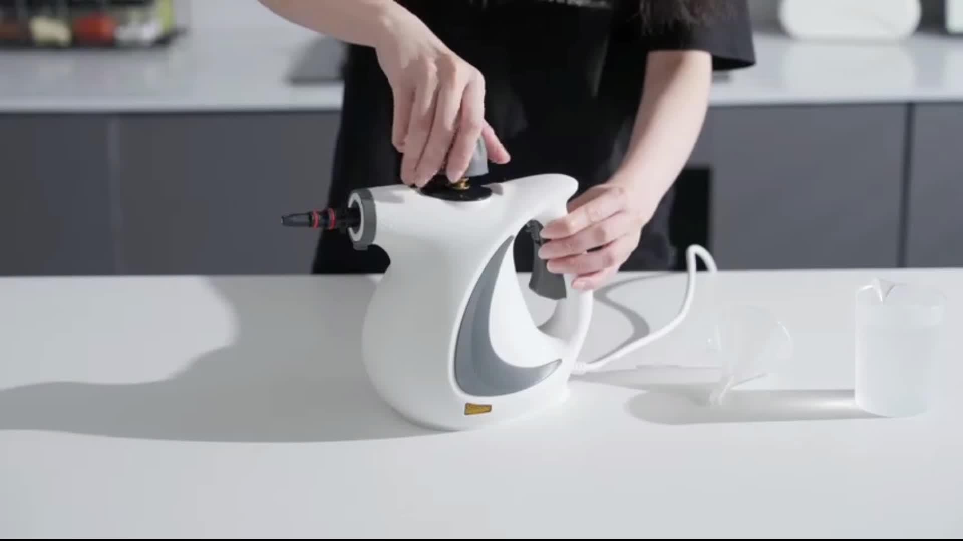 1300W Natürlicher Dampfreiniger mit Druck für mehrere Produktbild-Vorschau 7