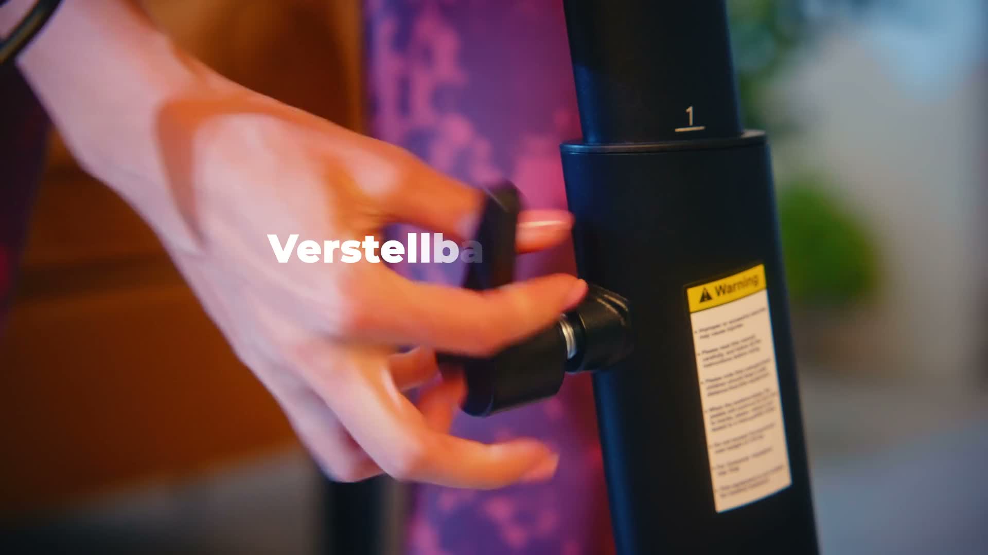 Heimtrainer Fahrrad mit magnetischem Widerstand – leiser Produktbild-Vorschau 7