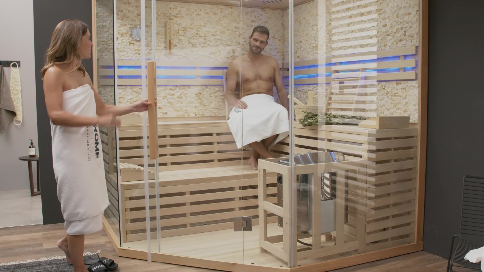 HOME DELUXE - Traditionelle Sauna - Skyline XL Big Produktbild-Vorschau 7