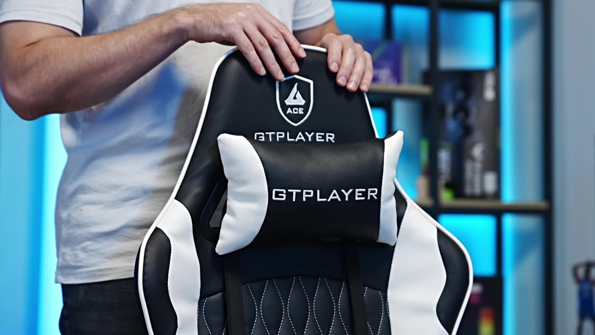 GTPLAYER Gaming-Stuhl Gamer Stuhl, Ergonomischer Bürostuhl Produktbild-Vorschau 7