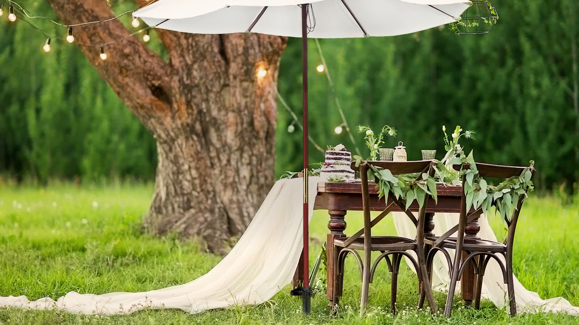 Relaxdays Bodenhülse, Sonnenschirm Halterung, mit Griff, Produktbild-Vorschau 7