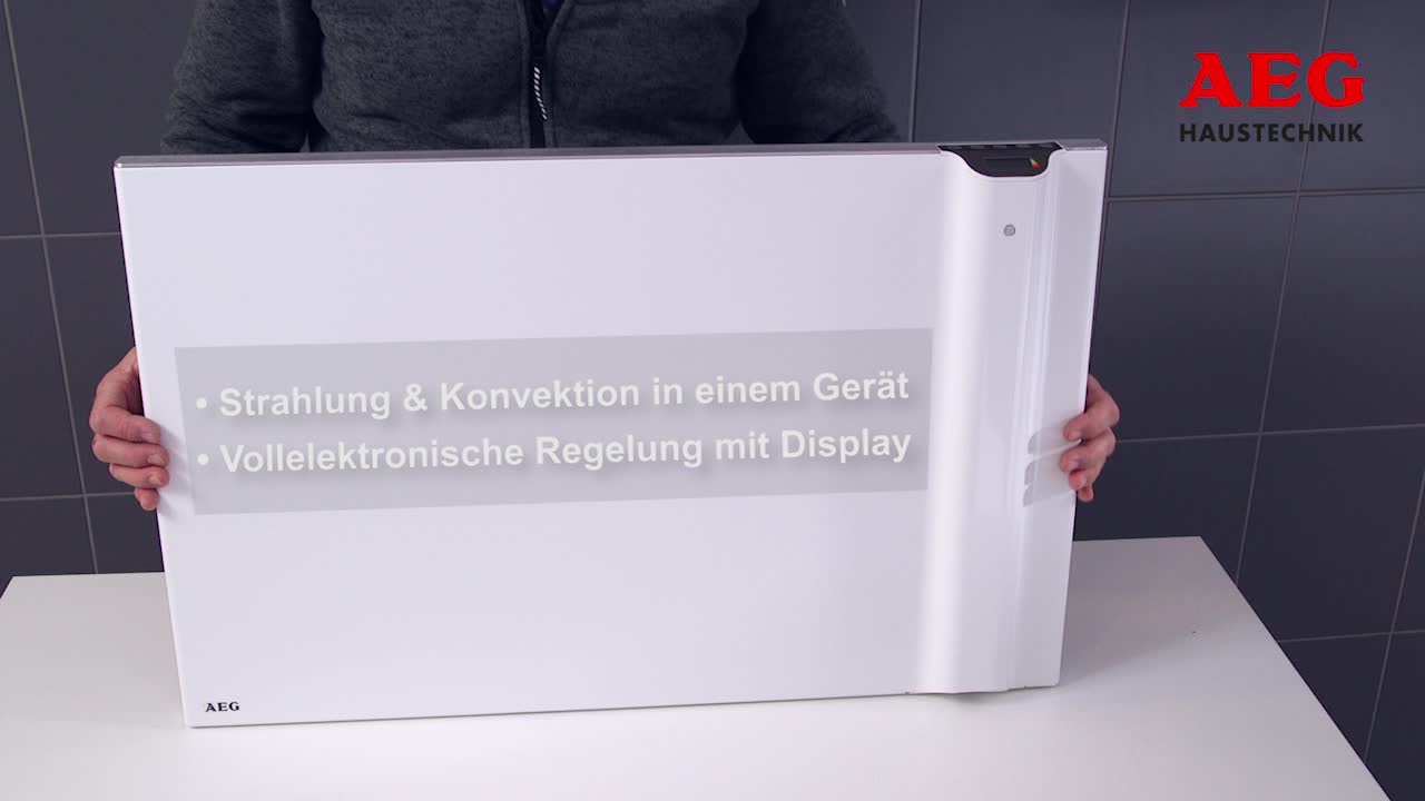 AEG Duo Wand-Konvektor DKE 100 für ca. 12 m², Produktbild-Vorschau 7
