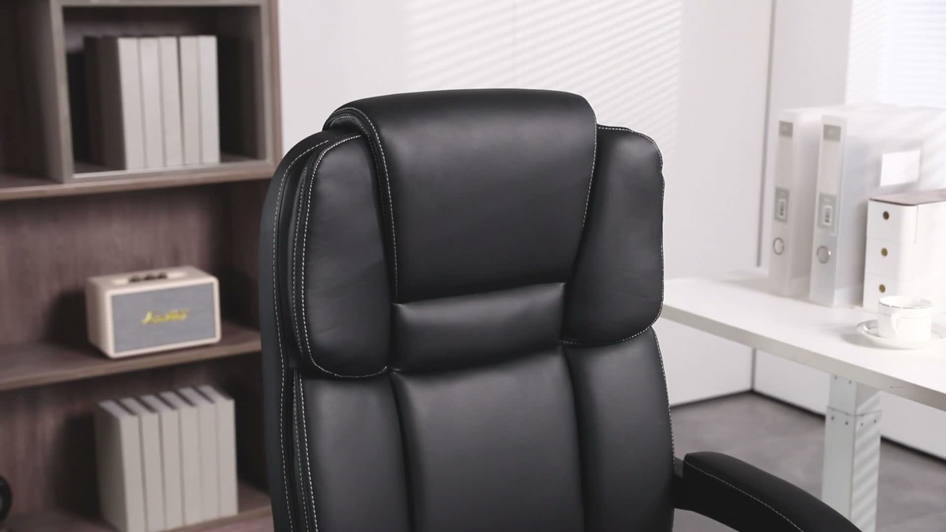 Vinsetto Bürostuhl mit Massagefunktion PC-Stuhl mit Heiz-, Produktbild-Vorschau 7