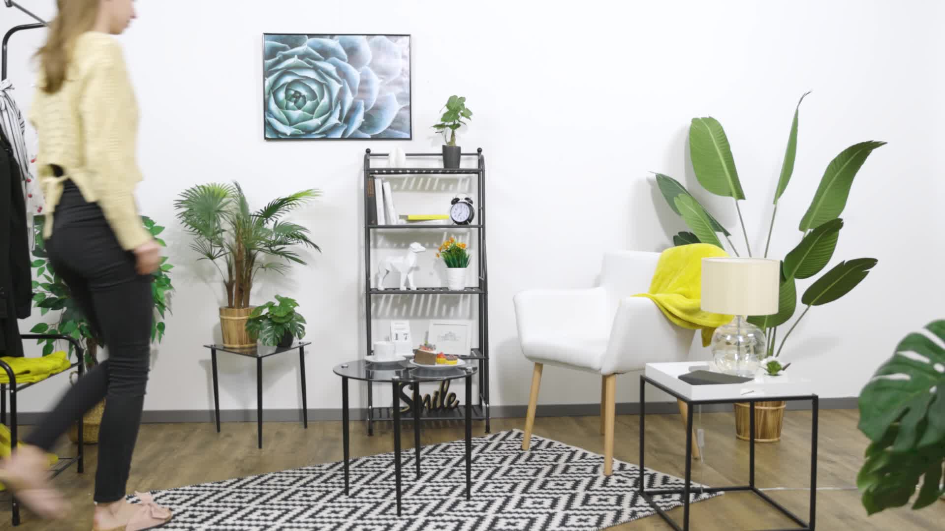 Relaxdays Standregal, Stahl, HxBxT: 133 x 56 x 28 cm, Regal Produktbild-Vorschau 7