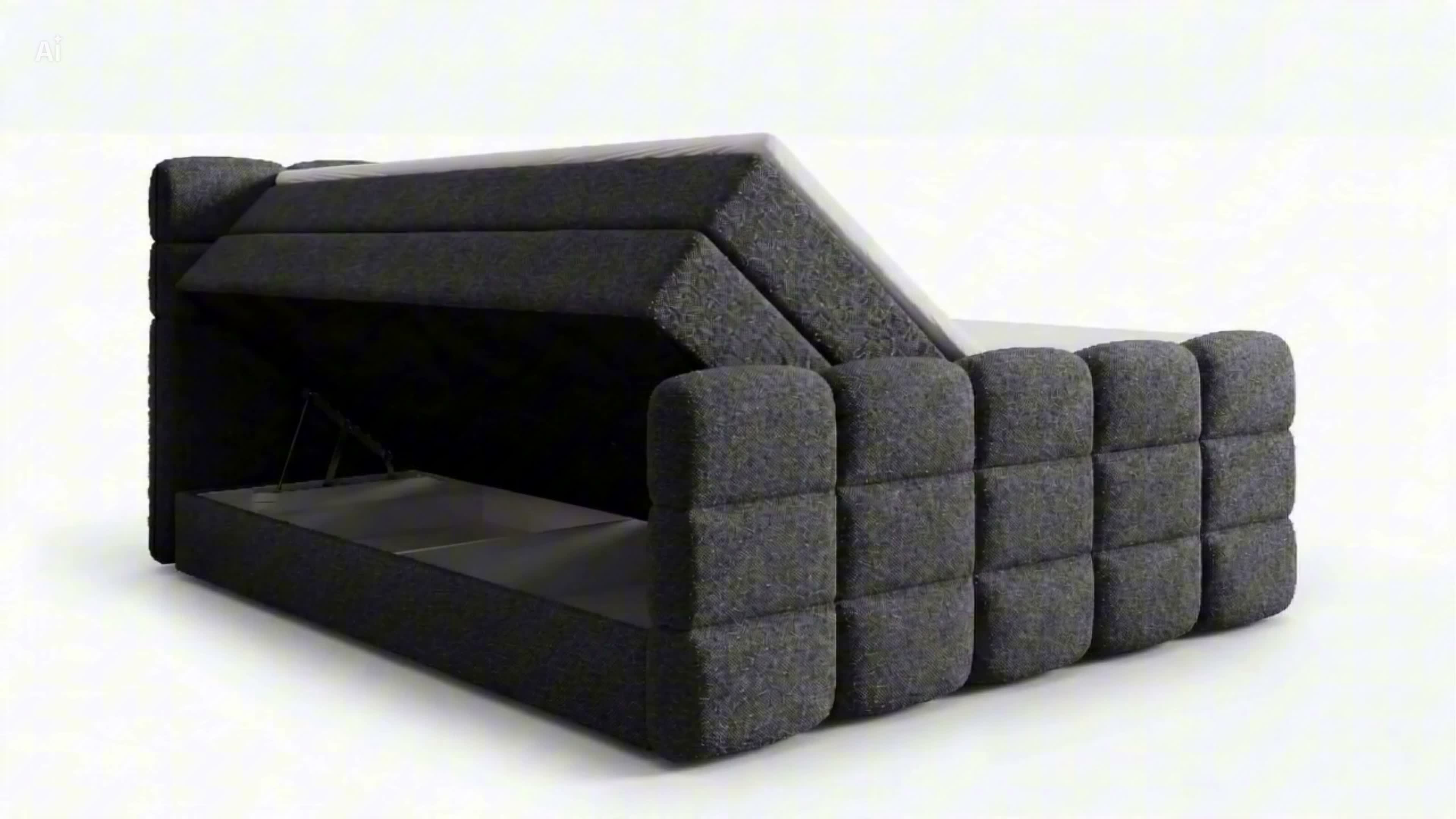 ELVORA DESIGNE Boxspringbett 180x200 cm PURE mit 2 Produktbild-Vorschau 7