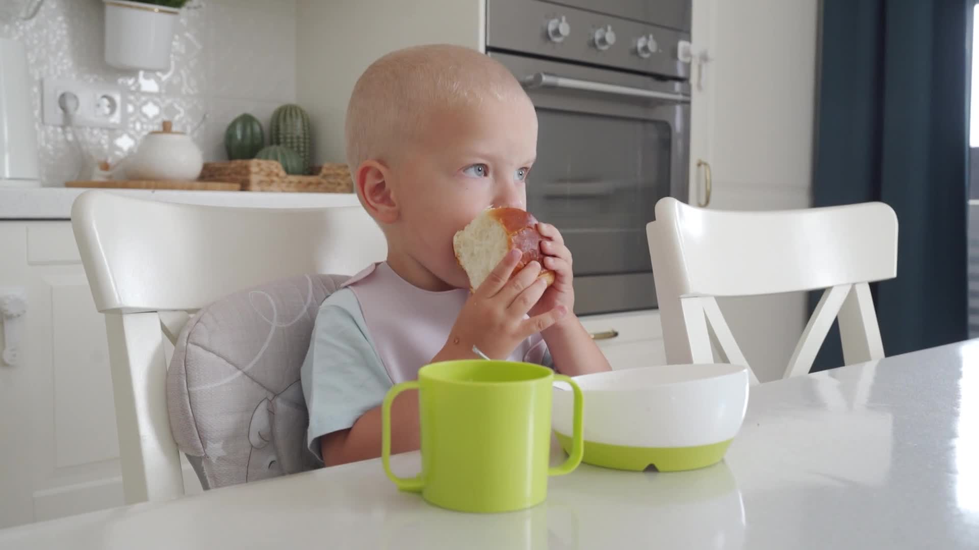 Relaxdays Platzdeckchen für Kinder, Wolke, rutschfest, Produktbild-Vorschau 7