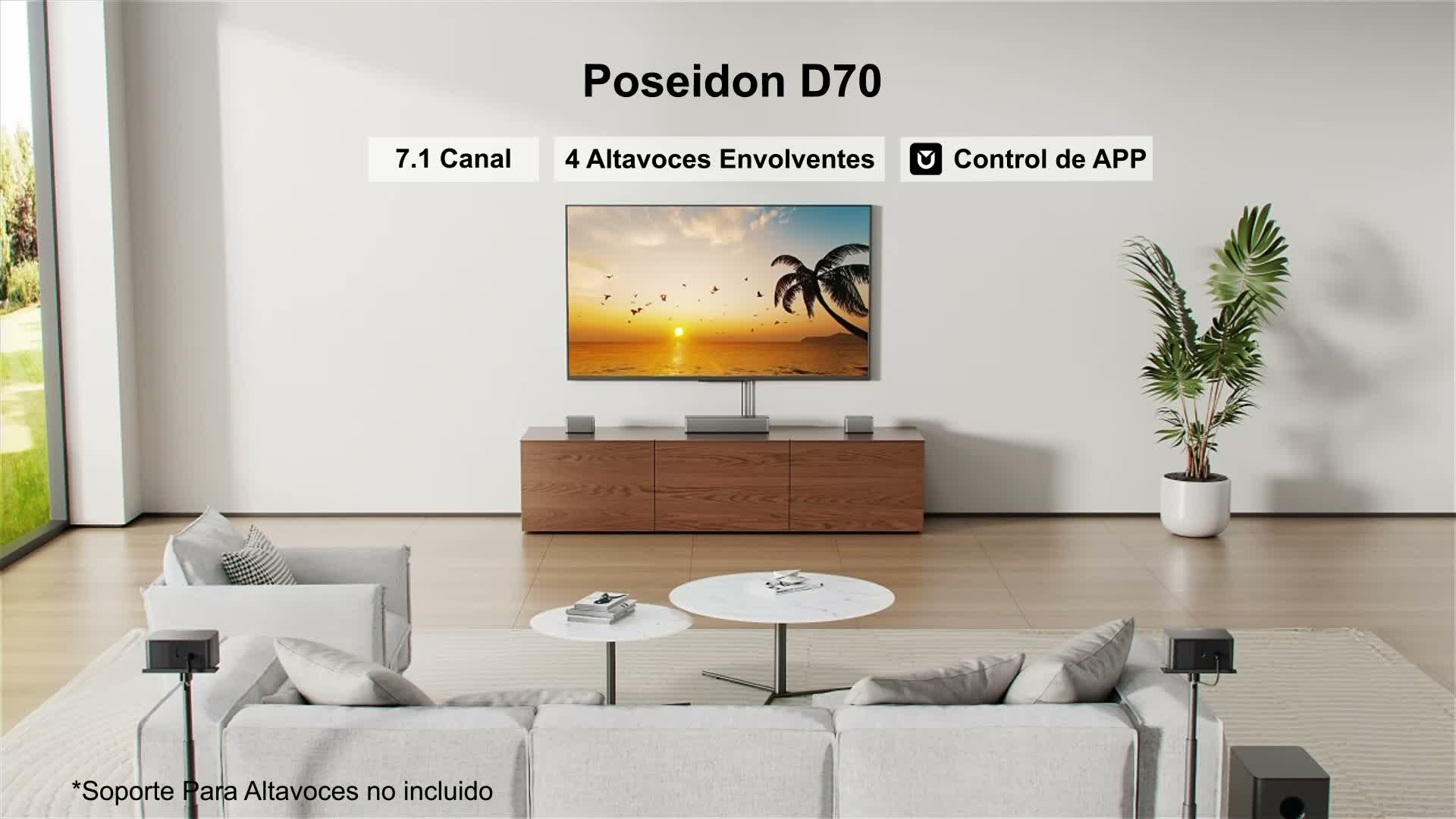 ULTIMEA 7.1: Sistema de sonido envolvente virtual para Vista previa de la imagen del producto 7