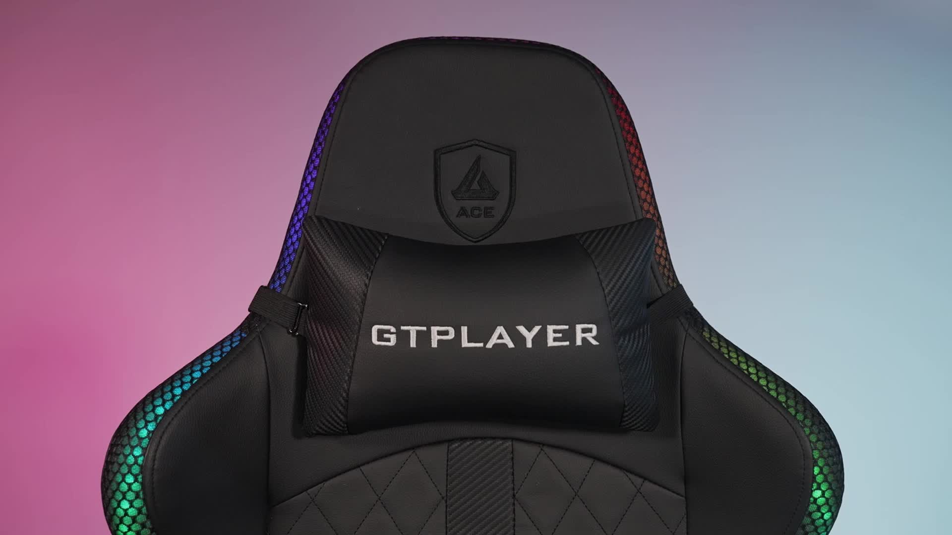 GTPLAYER Gaming Stuhl mit Lautsprecher und LED, Bürostuhl Produktbild-Vorschau 7