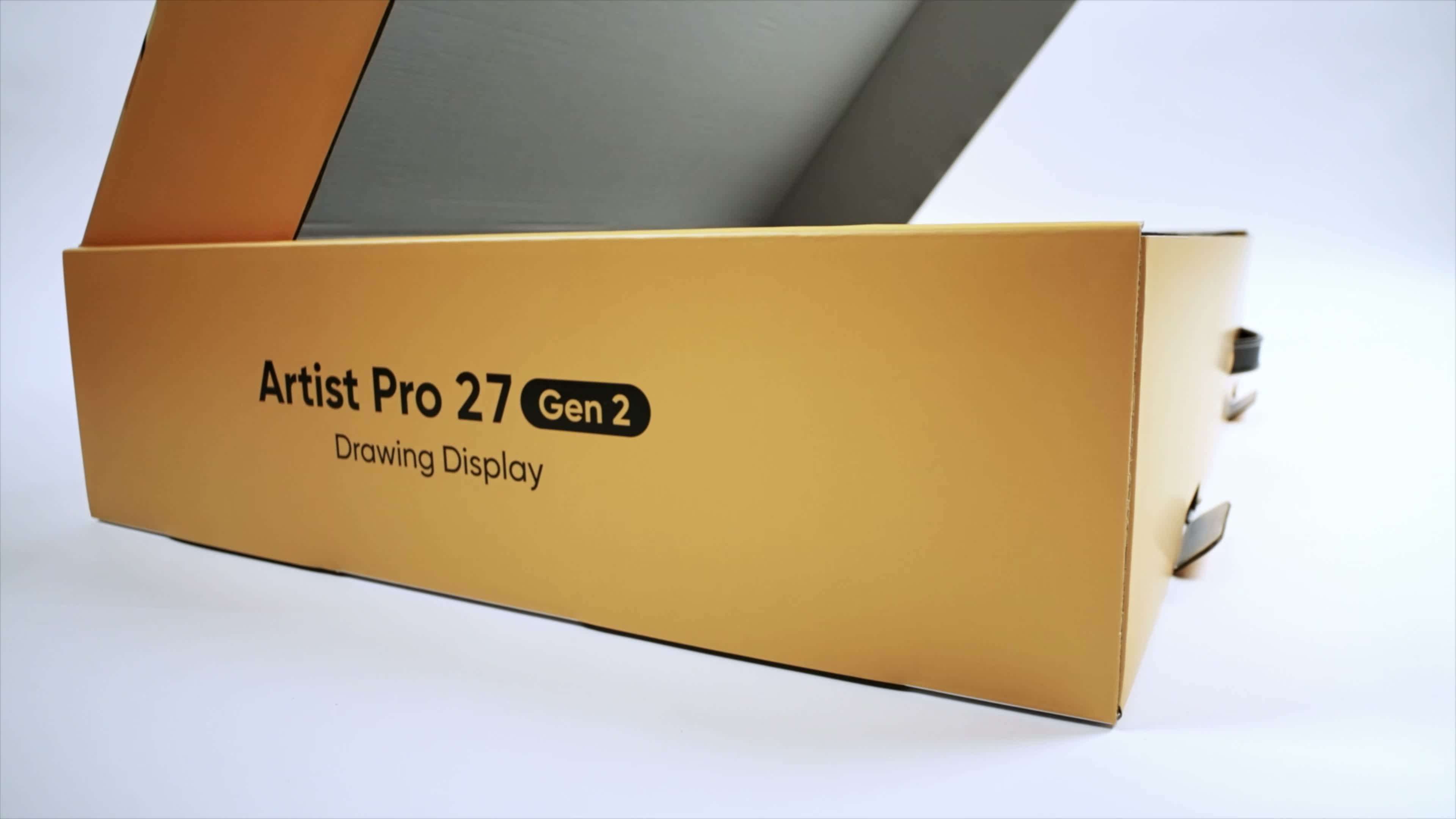 XPPen Artist Pro 27 (Gen 2) Grafikmonitor 26,9-Zoll 4K Produktbild-Vorschau 7