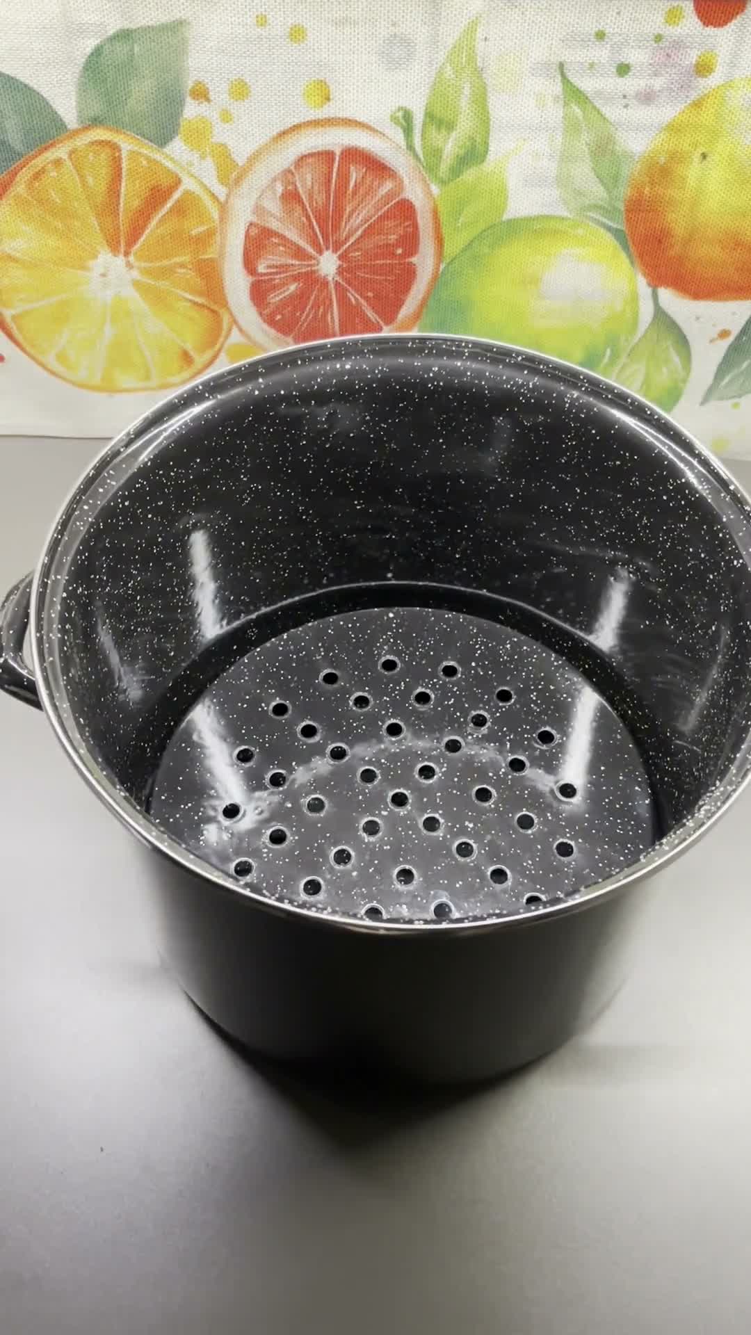 KADAX Emaillierter Einkochtopf, 14 Liter, Großer Kochtopf Produktbild-Vorschau 7