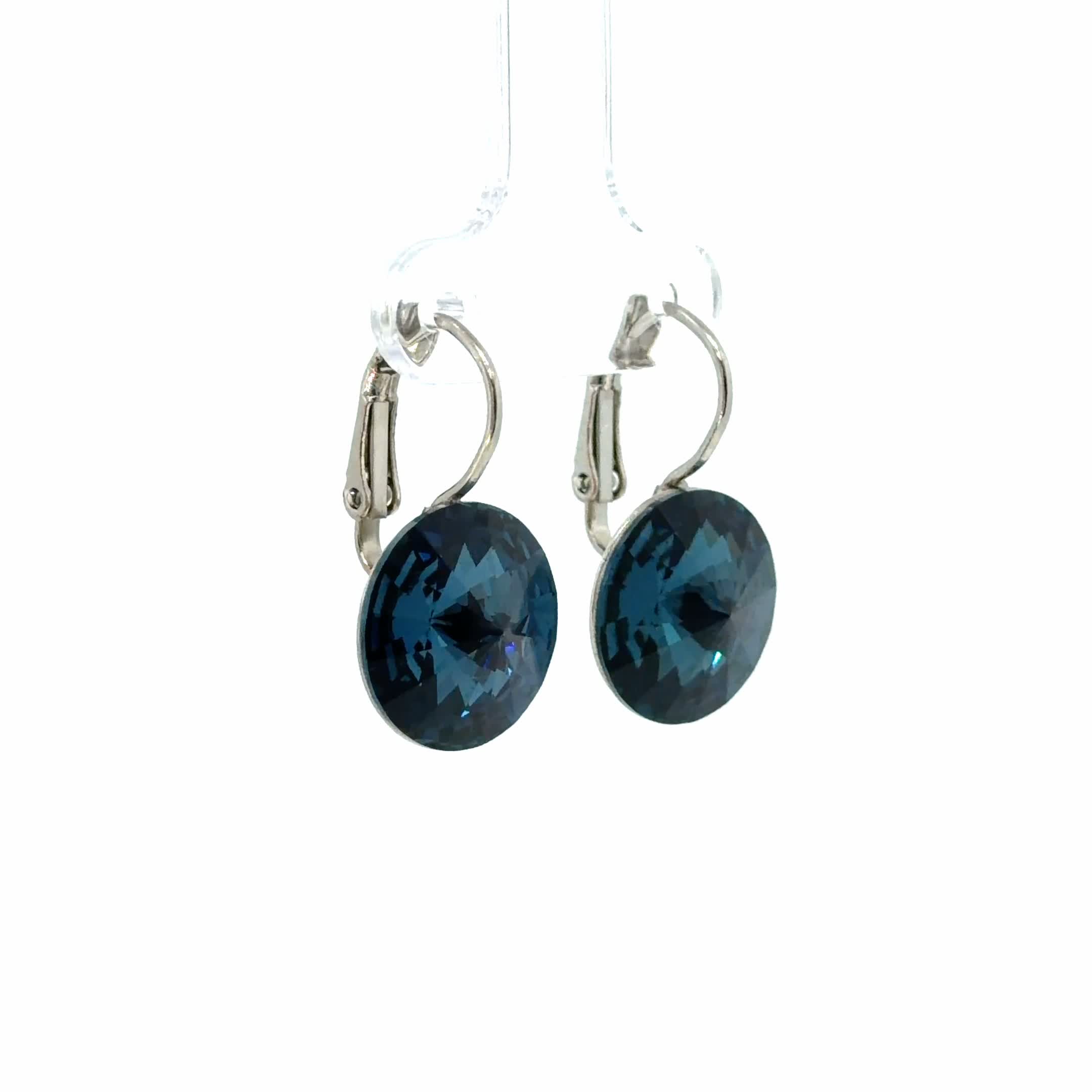 LUISIA® Ohrringe Rivoli mit Kristallen von Swarovski® 14 mm Produktbild-Vorschau 7