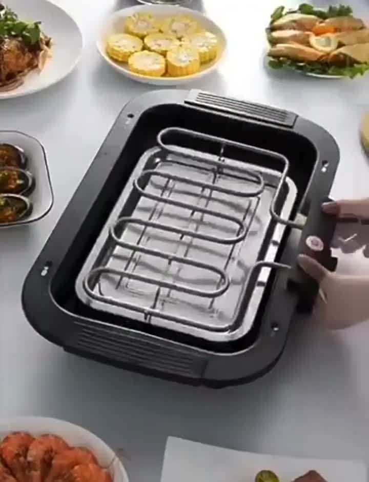 2000W Elektrogrill Tischgrill, rauchfrei & Produktbild-Vorschau 7