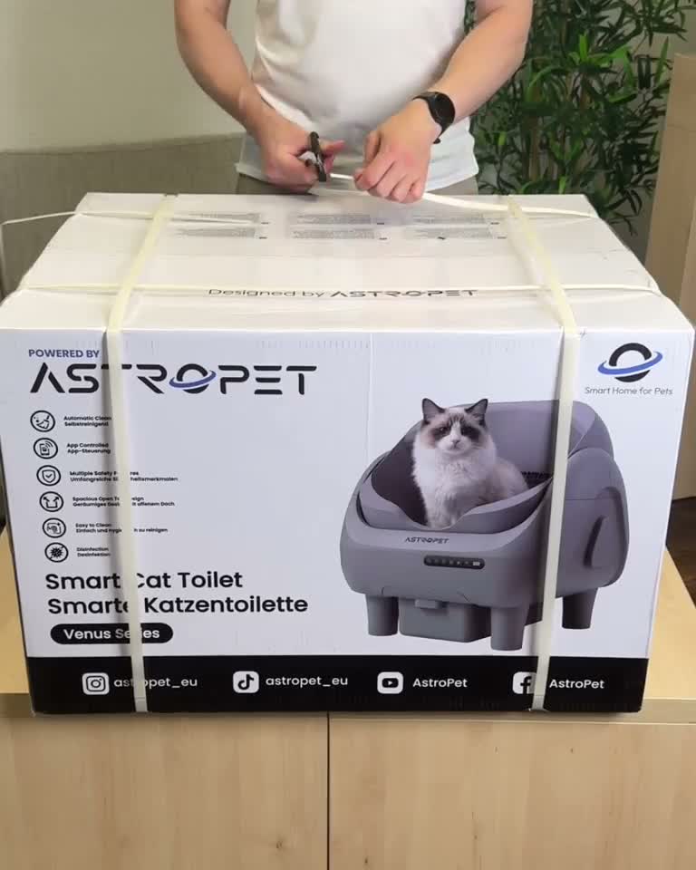 AstroPet XXL Offenes Katzenklo Selbstreinigend mit Produktbild-Vorschau 7