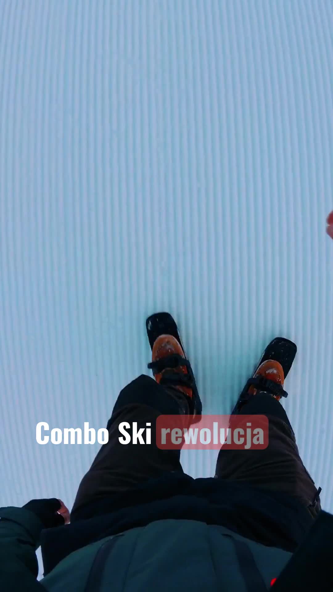 Combo Ski – 2w1 rakiety śnieżne, mini narty, śnieżne łyżwy Podgląd zdjęcia produktu 7