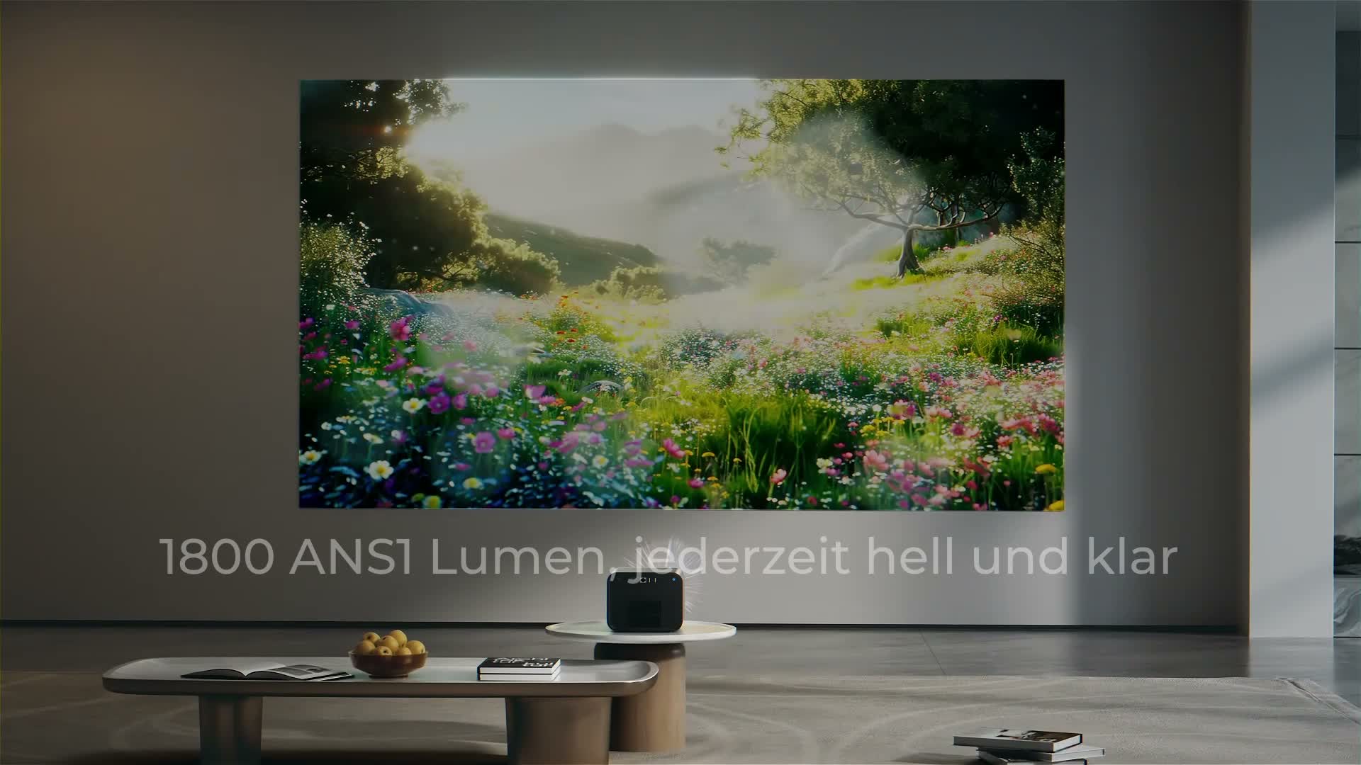 Ultimea Beamer 4k, Poseidon E100 DLP Projektor, 1800 Produktbild-Vorschau 7