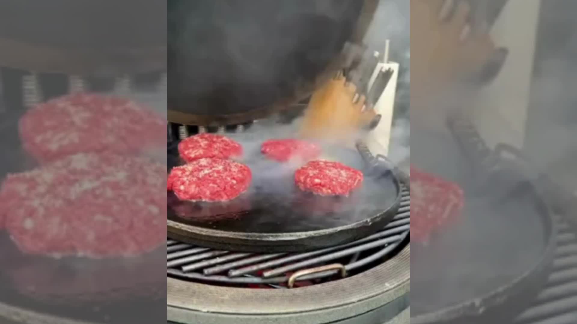 BBQ-Toro Gusseisen Grillplatte mit Griffen | Ø 53 cm | Produktbild-Vorschau 5